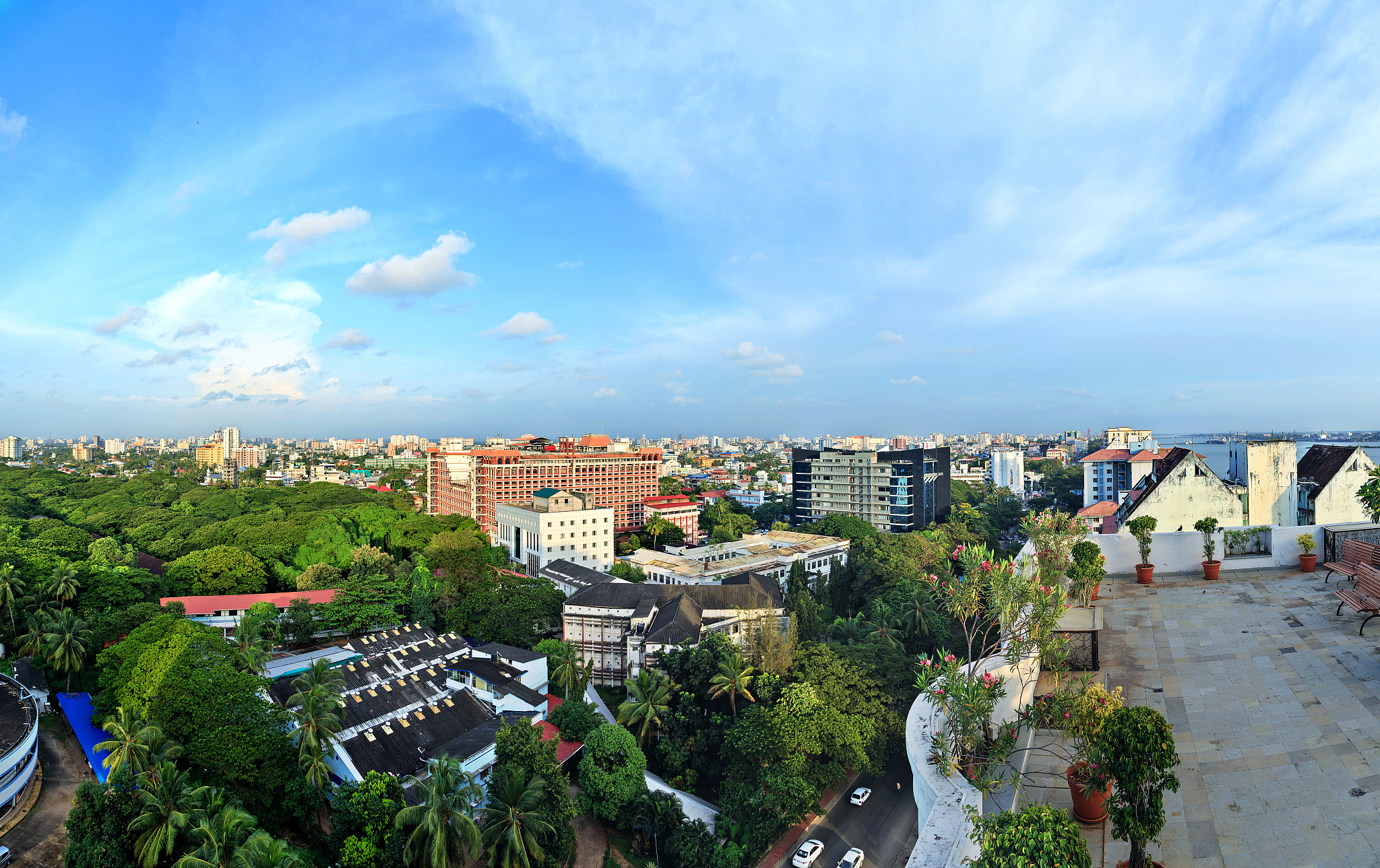 cochin city view from top