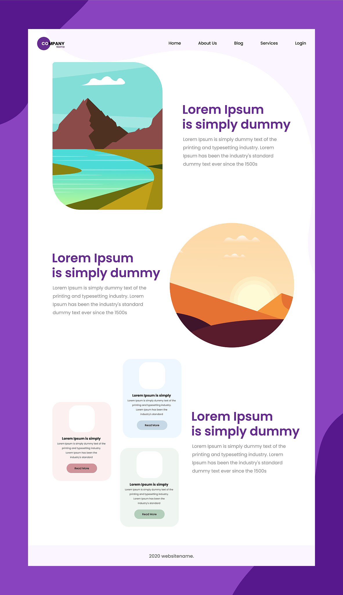 HTML 盒子制作芬兰国旗样式 - 简单代码实现
