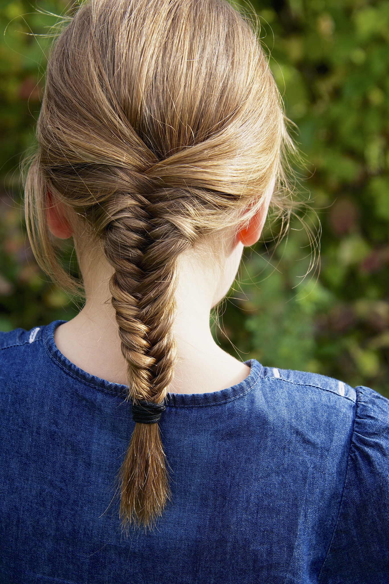 如何编头发儿童