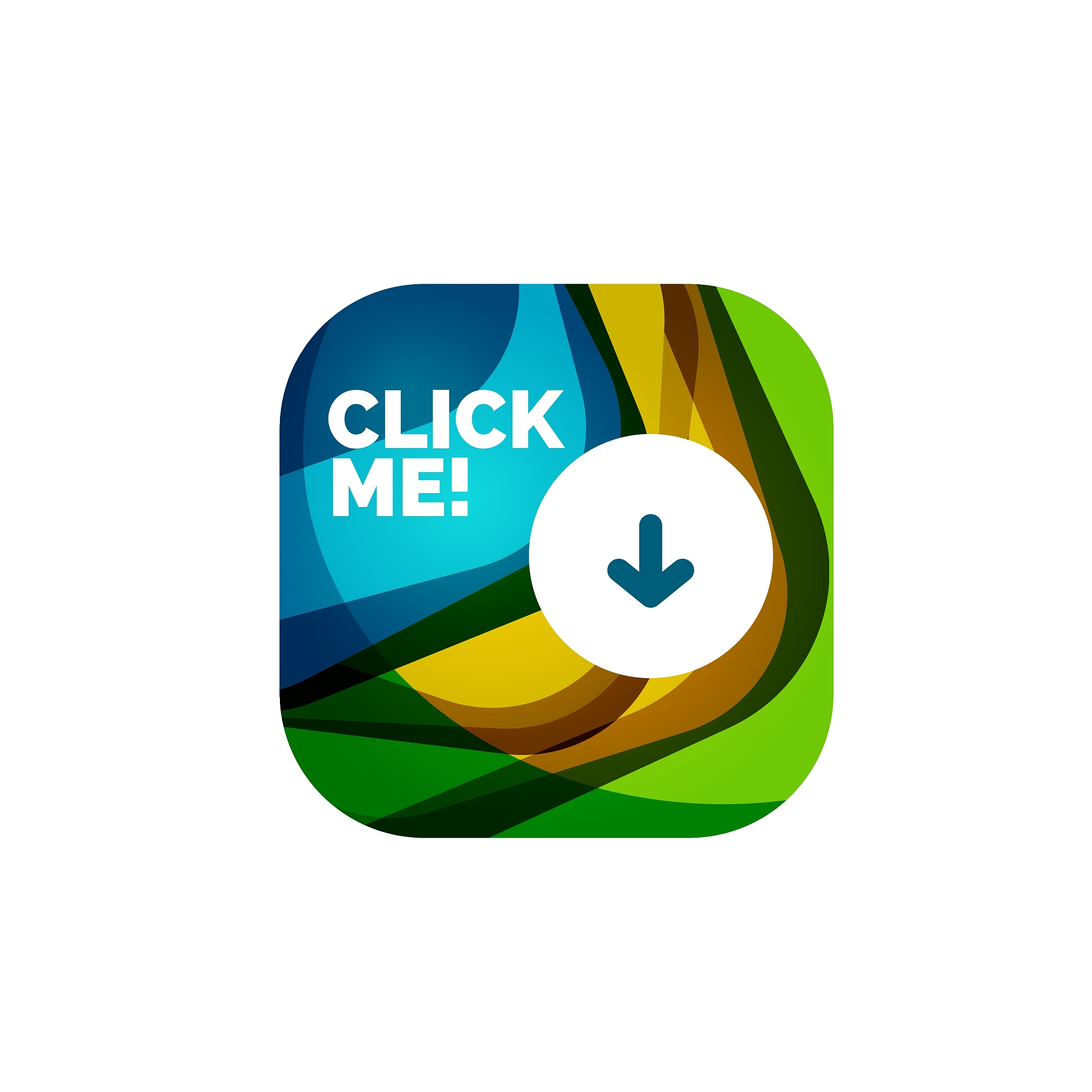 abstract square button template