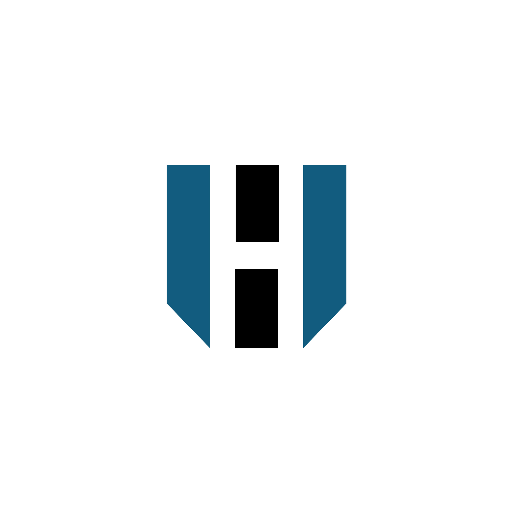 h letter logo design template