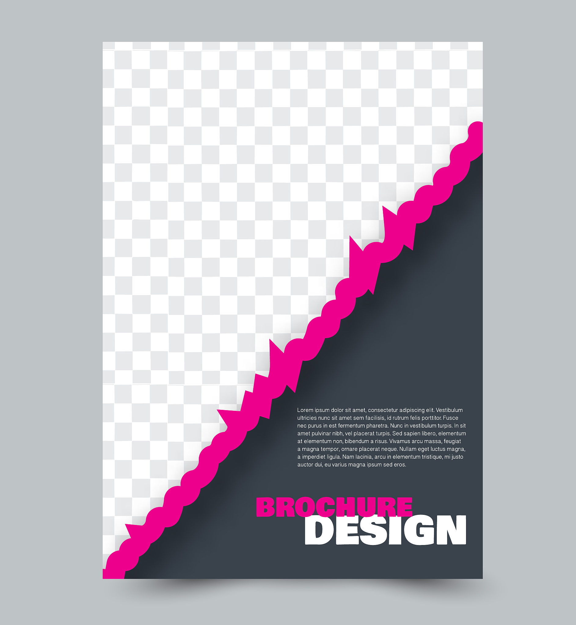 business flyer template a4 size. brochure design. annual report 