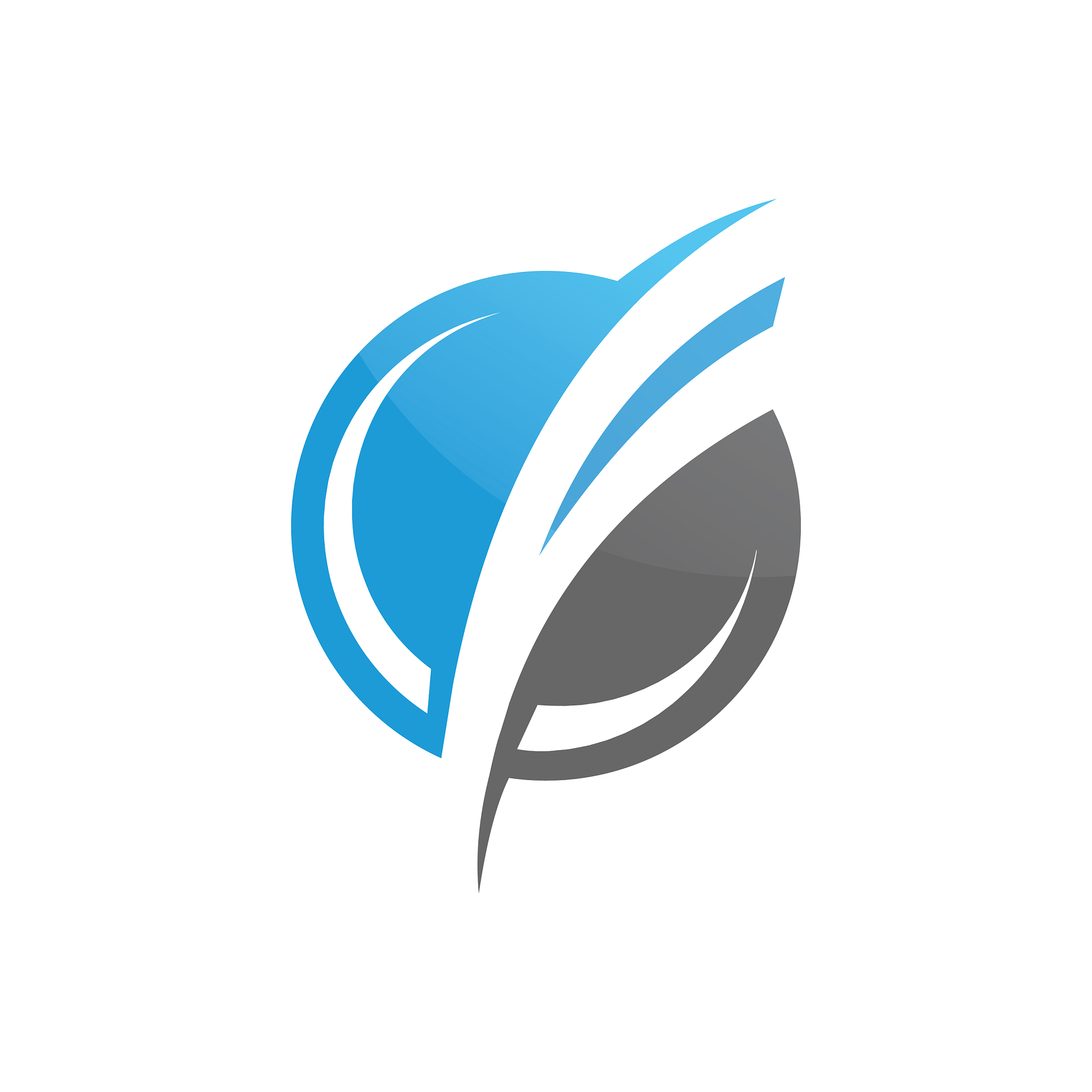 letter cf design logo