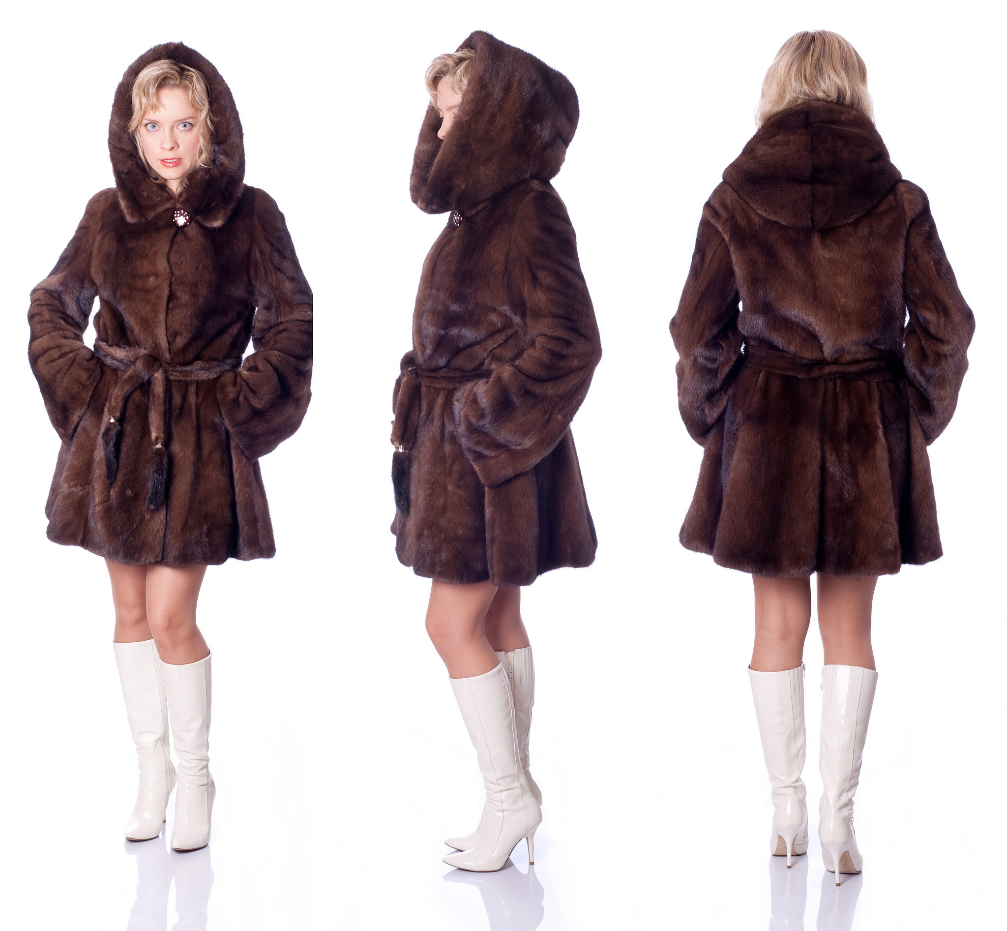 Women's Ladies Warm Faux Furry Coat Jacket Winter Print Turn Down Collar Outerwear Reviews