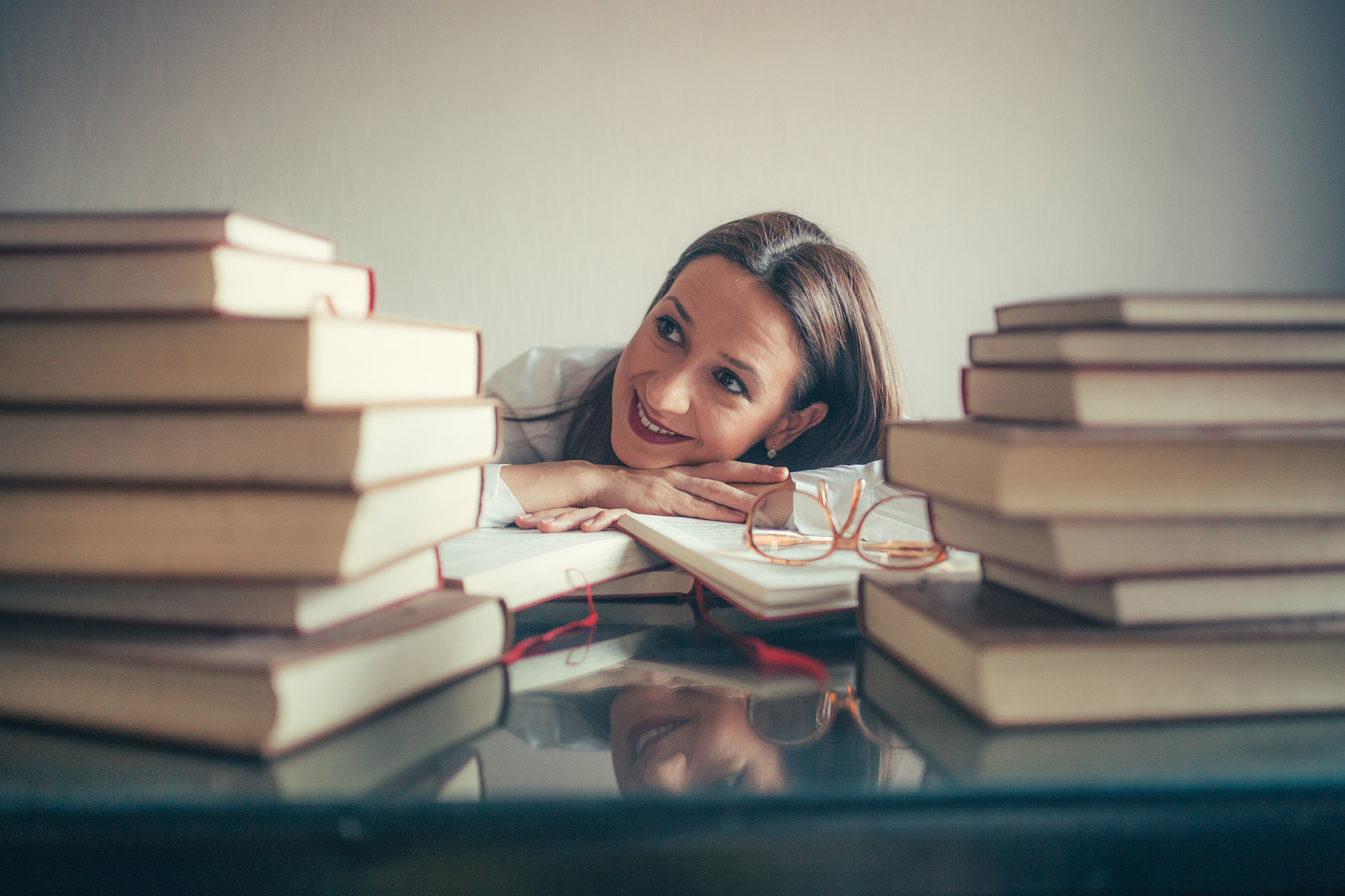 learning at the desk