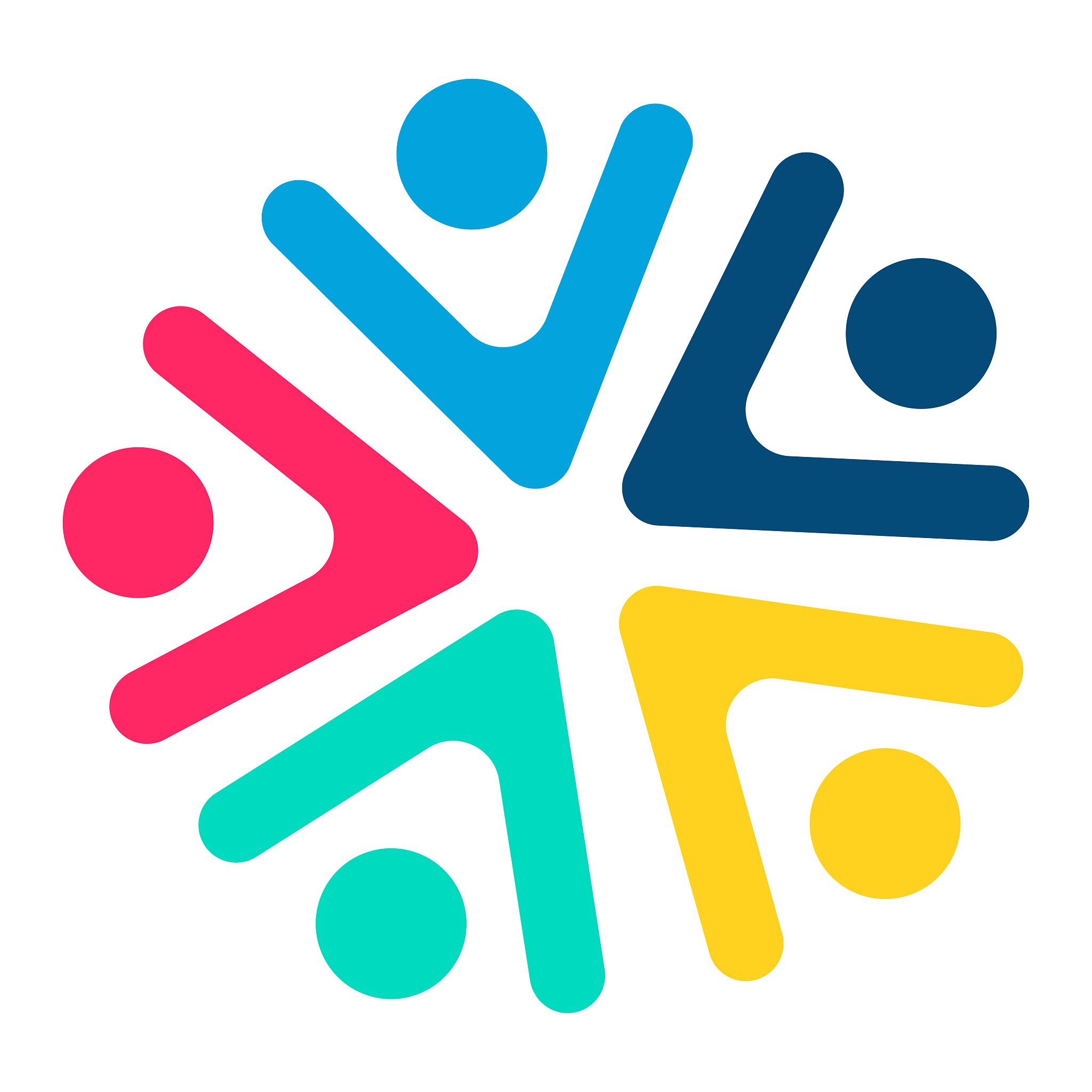 social team logo icon. social diversity, team work.