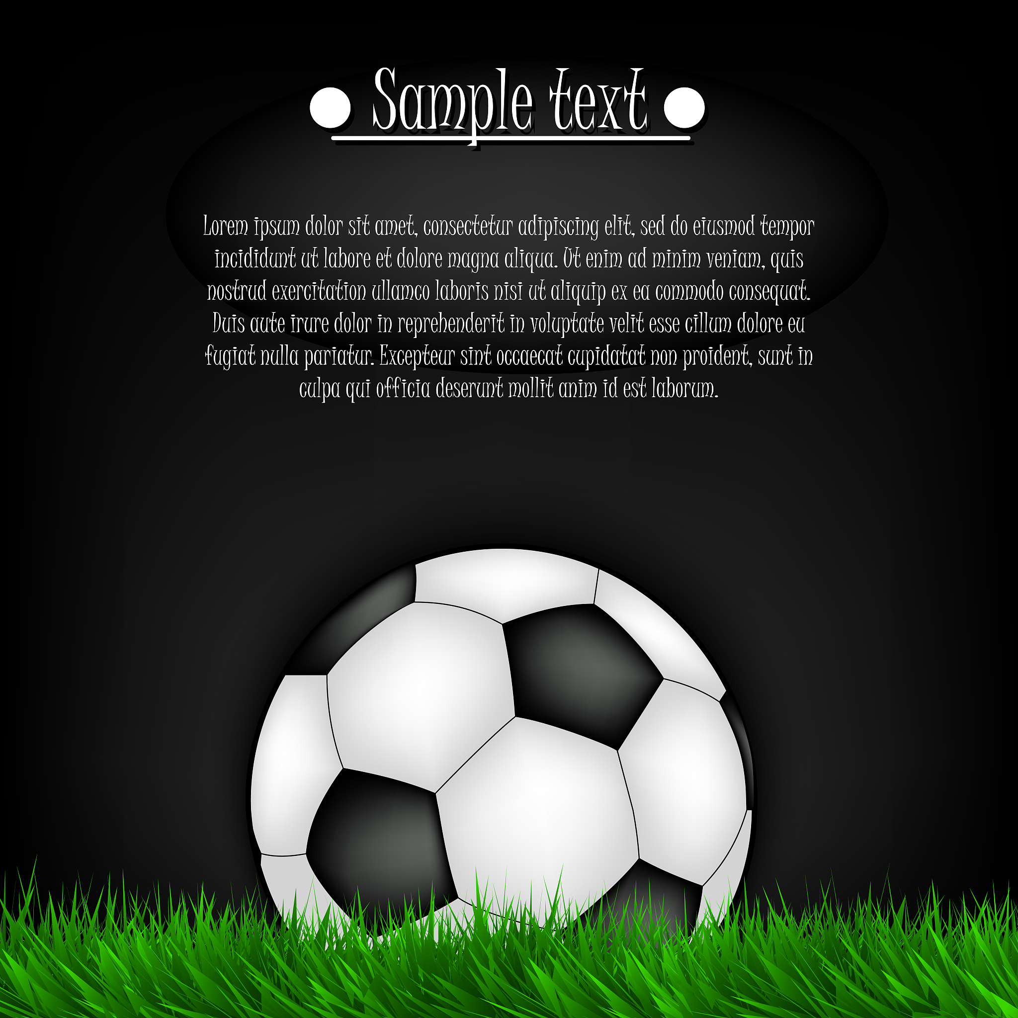 soccer ball background