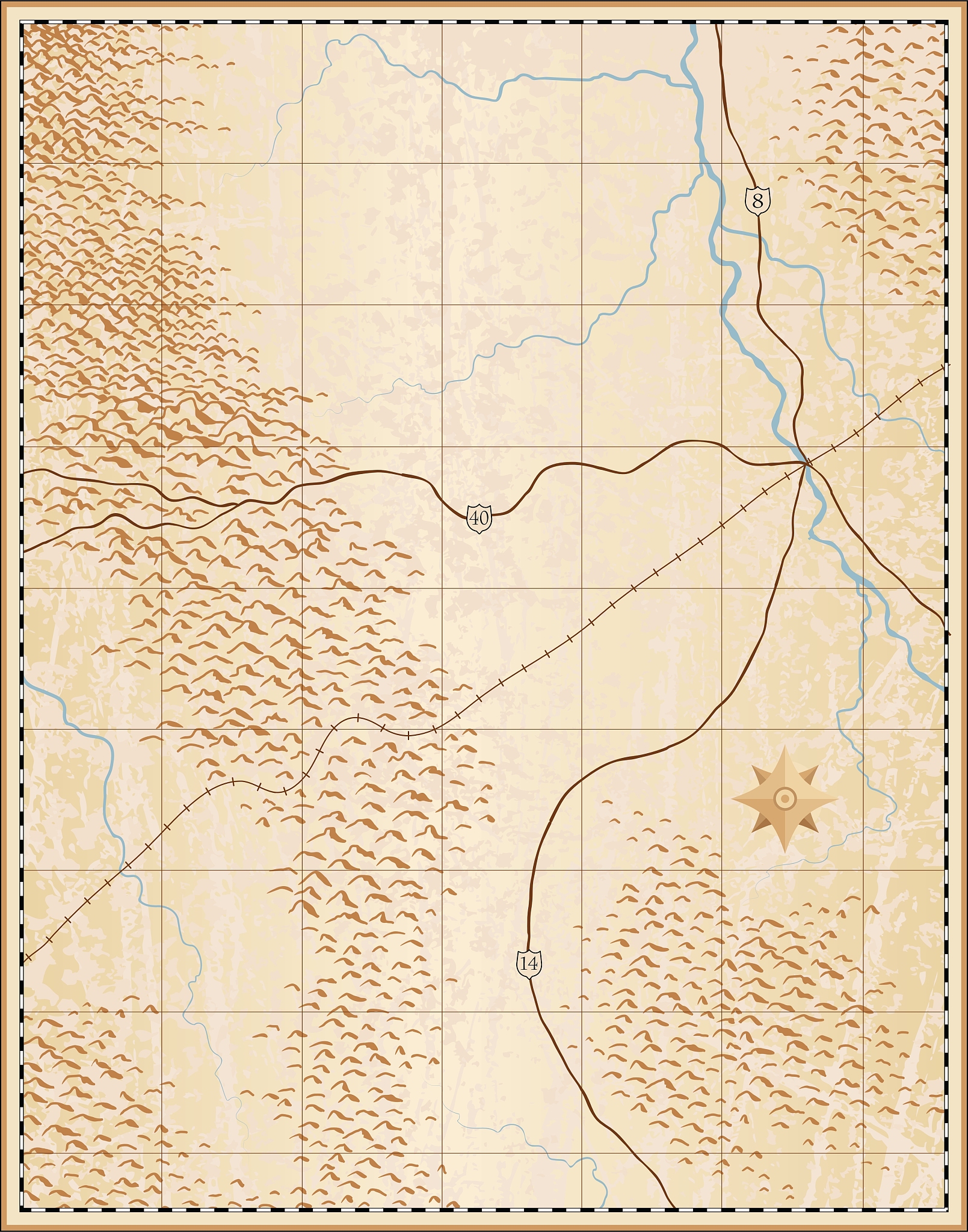 用python绘制古地理图