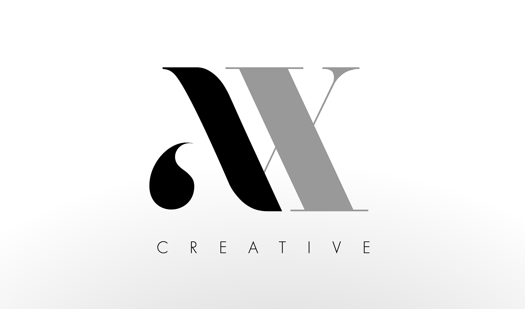 a x letter logo design creative ax letters icon