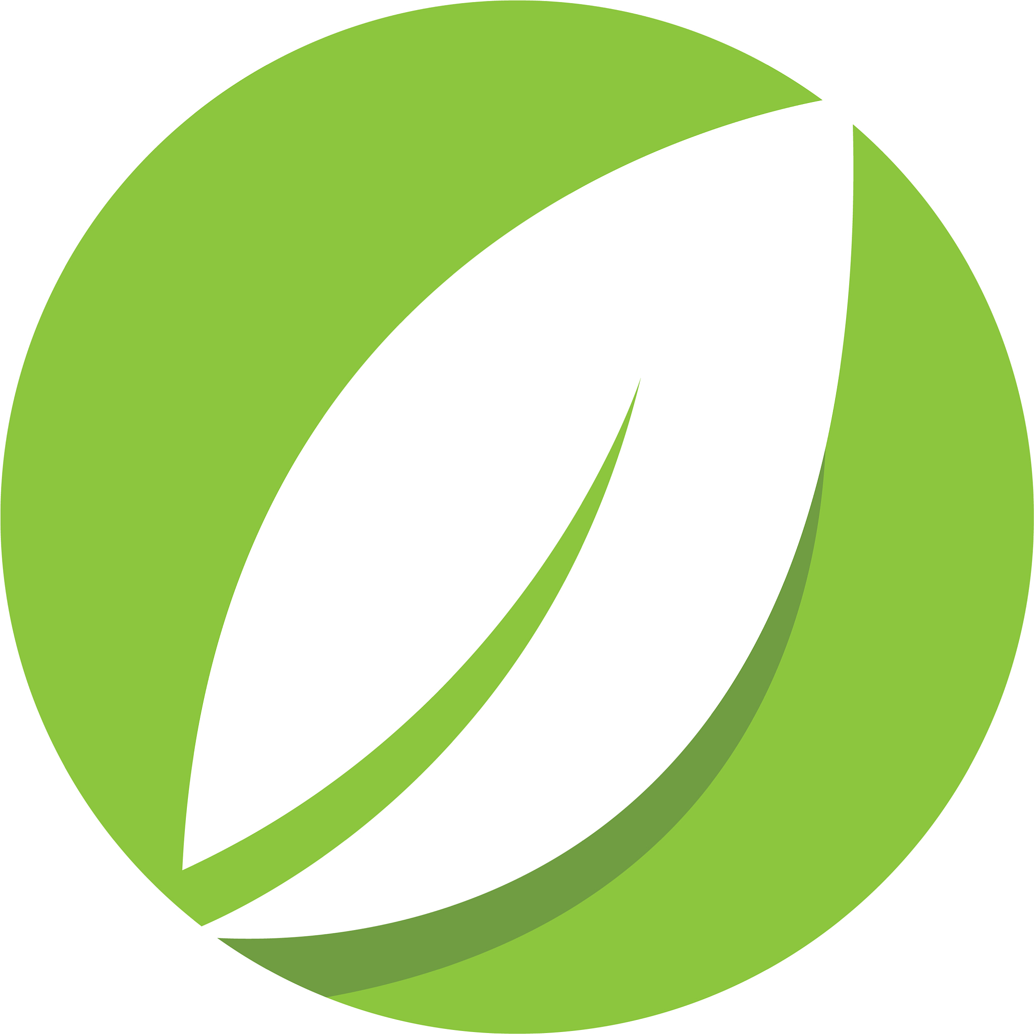 logos green leaf