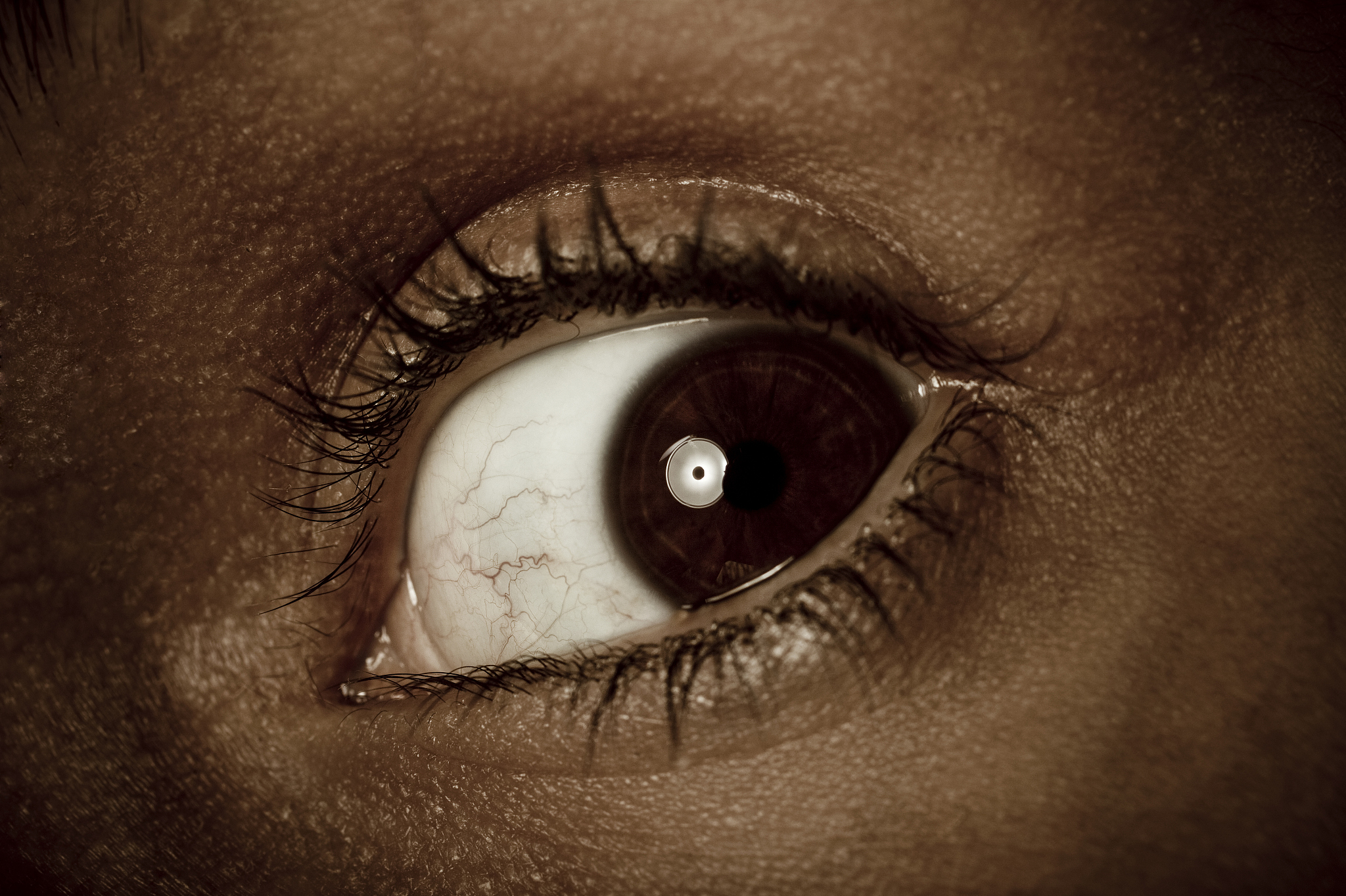 open eye
