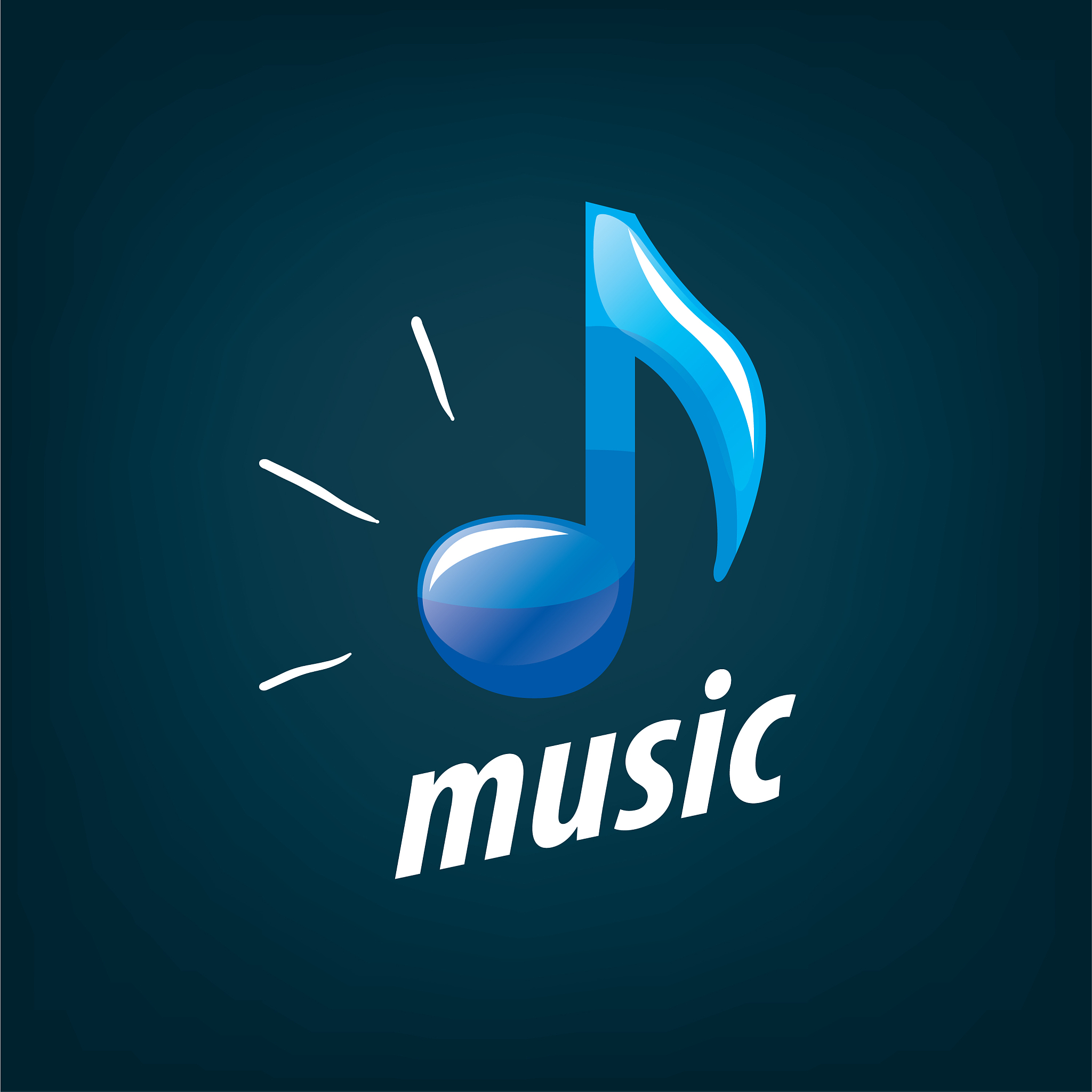 logo music
