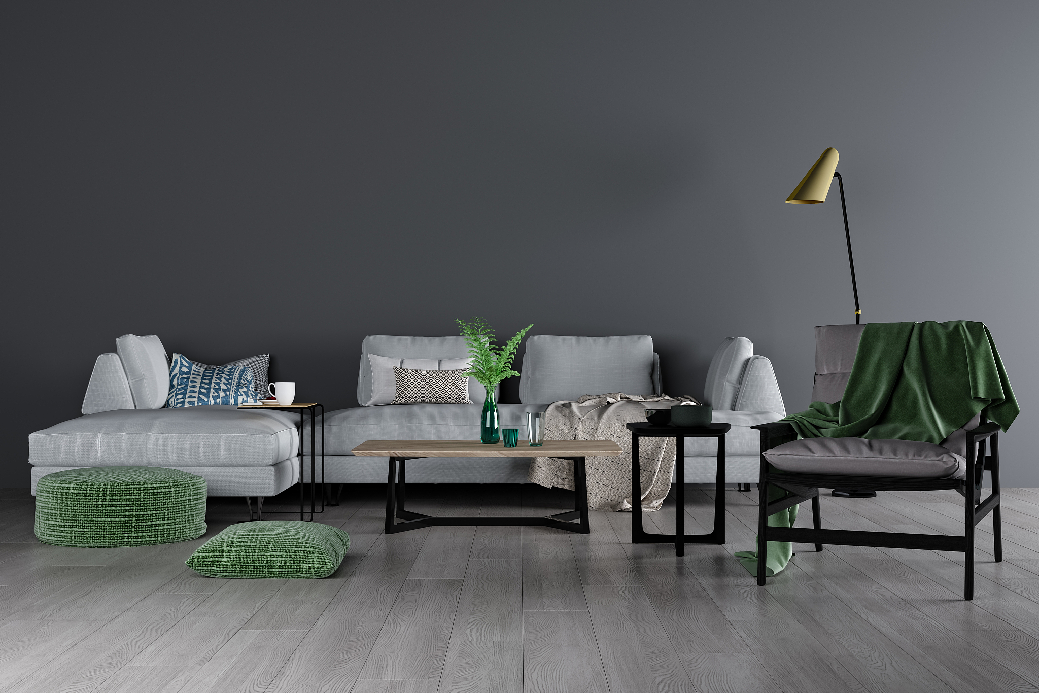 decorative background for home, office and hotel. modern living 