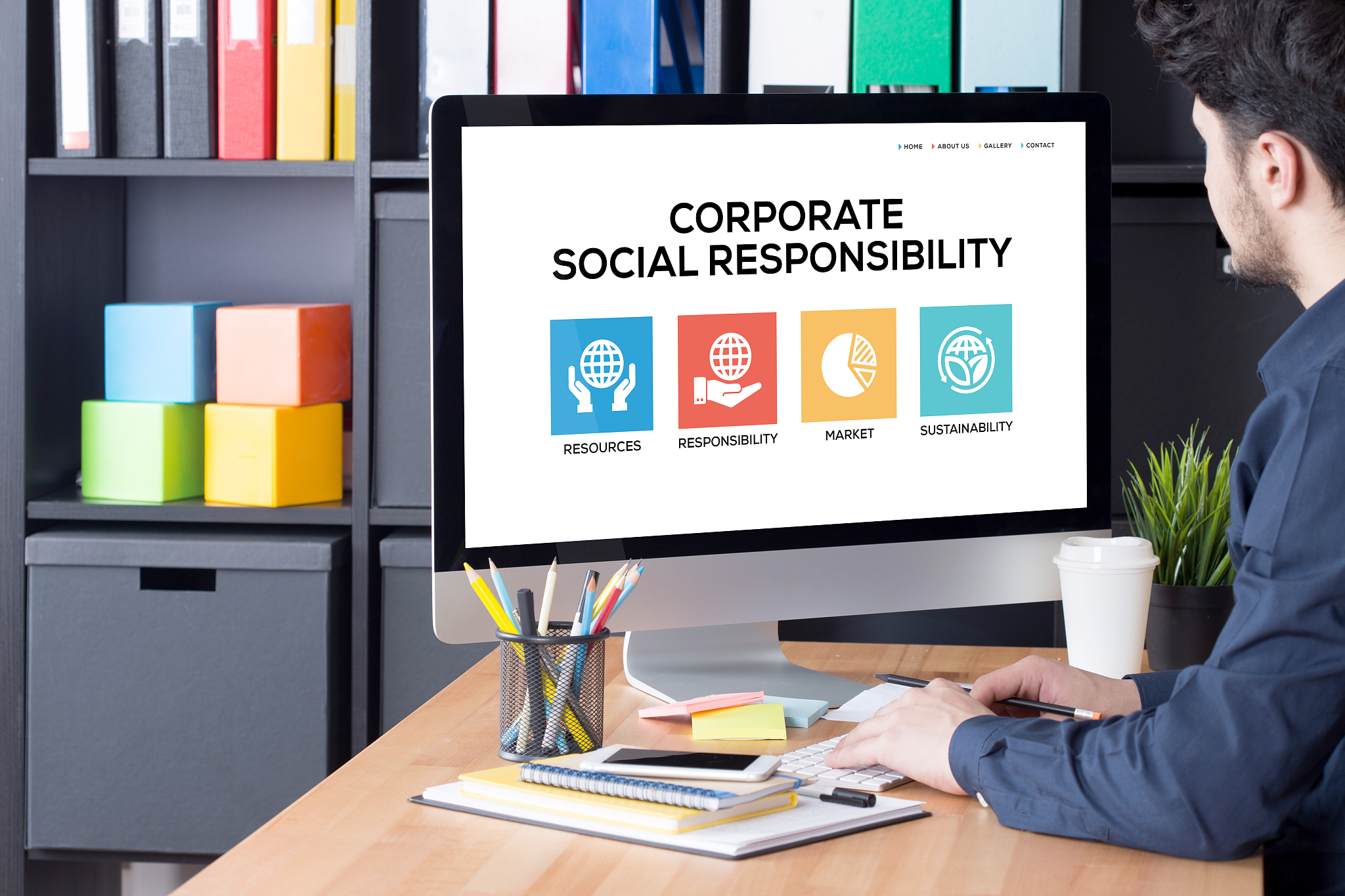 corporate social responsibility concept