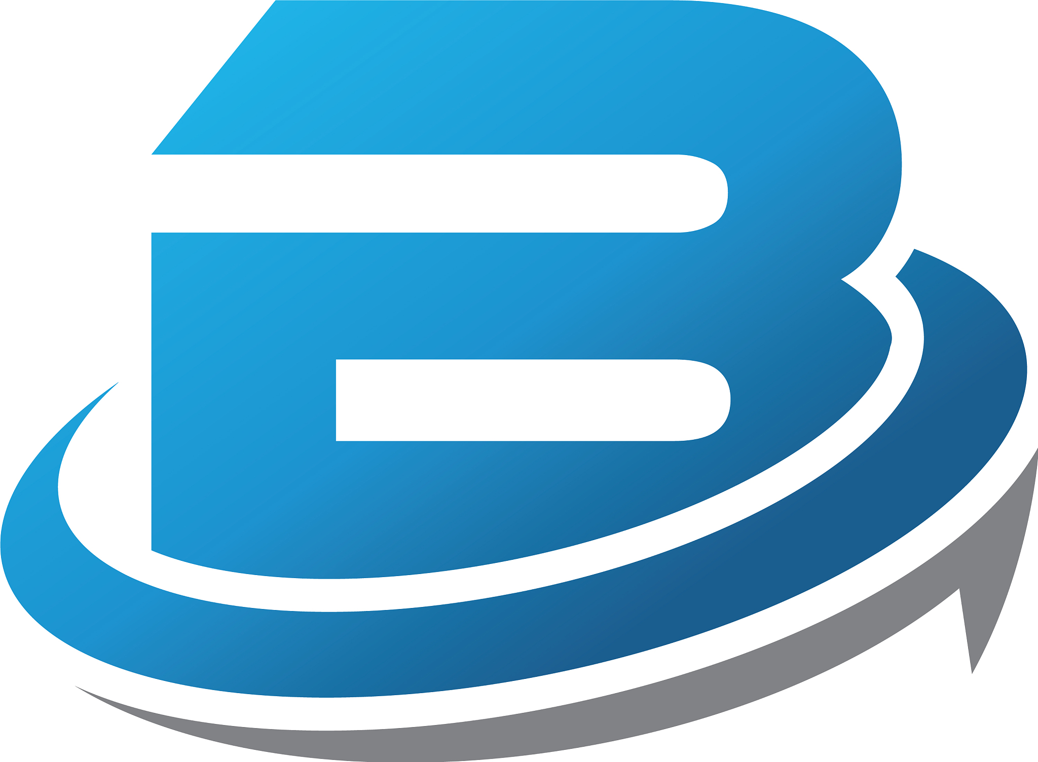 consulting initial b logo template