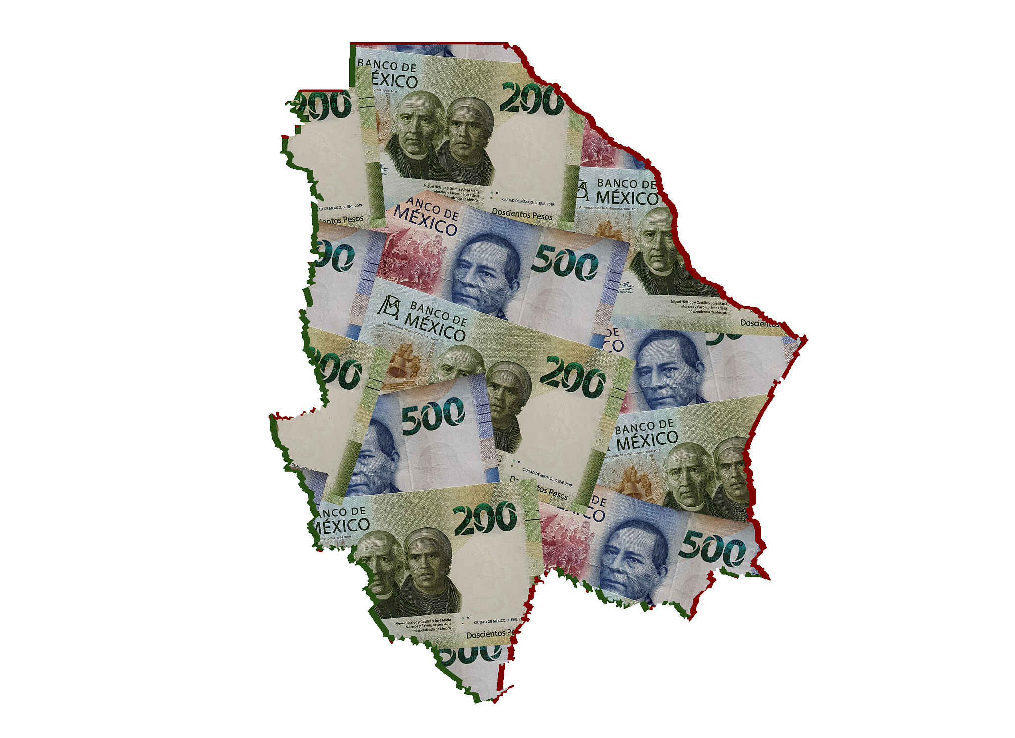background for business, economy and finance in chihuahua state,