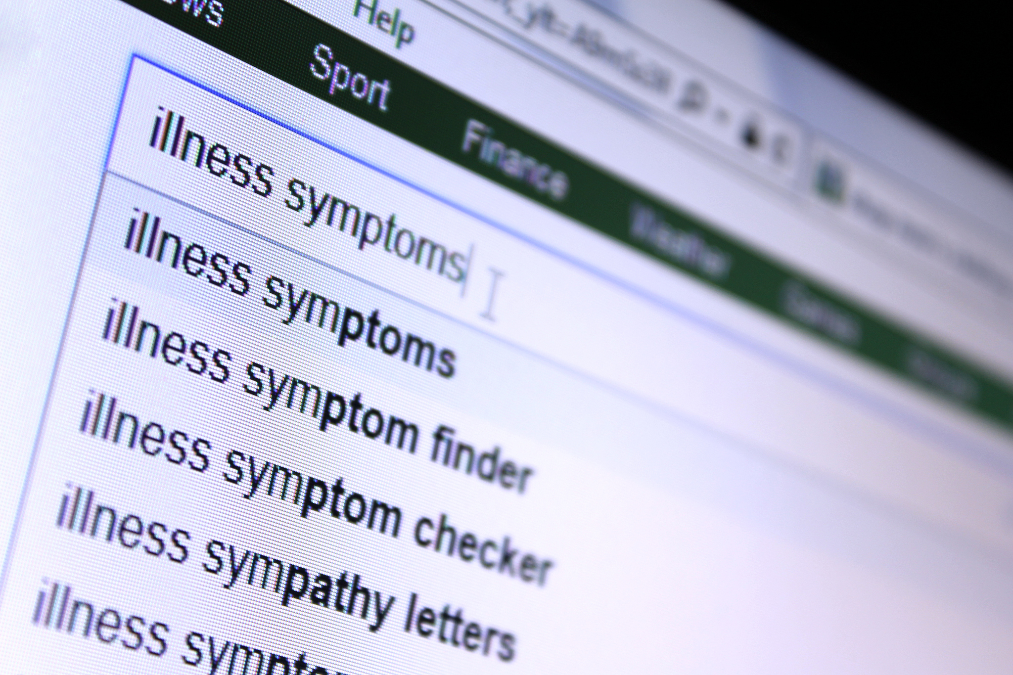 illness symptoms