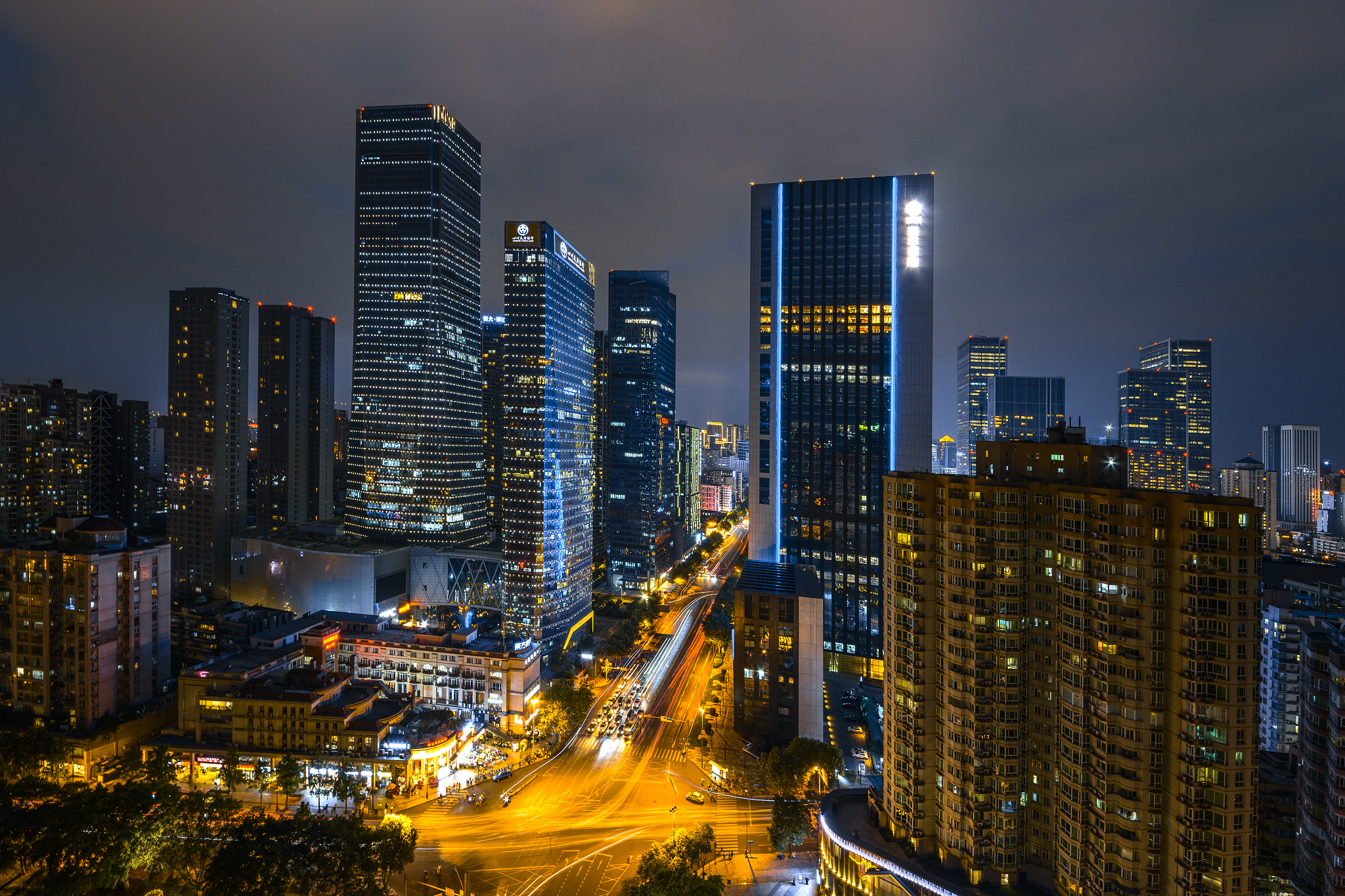 成都夜景