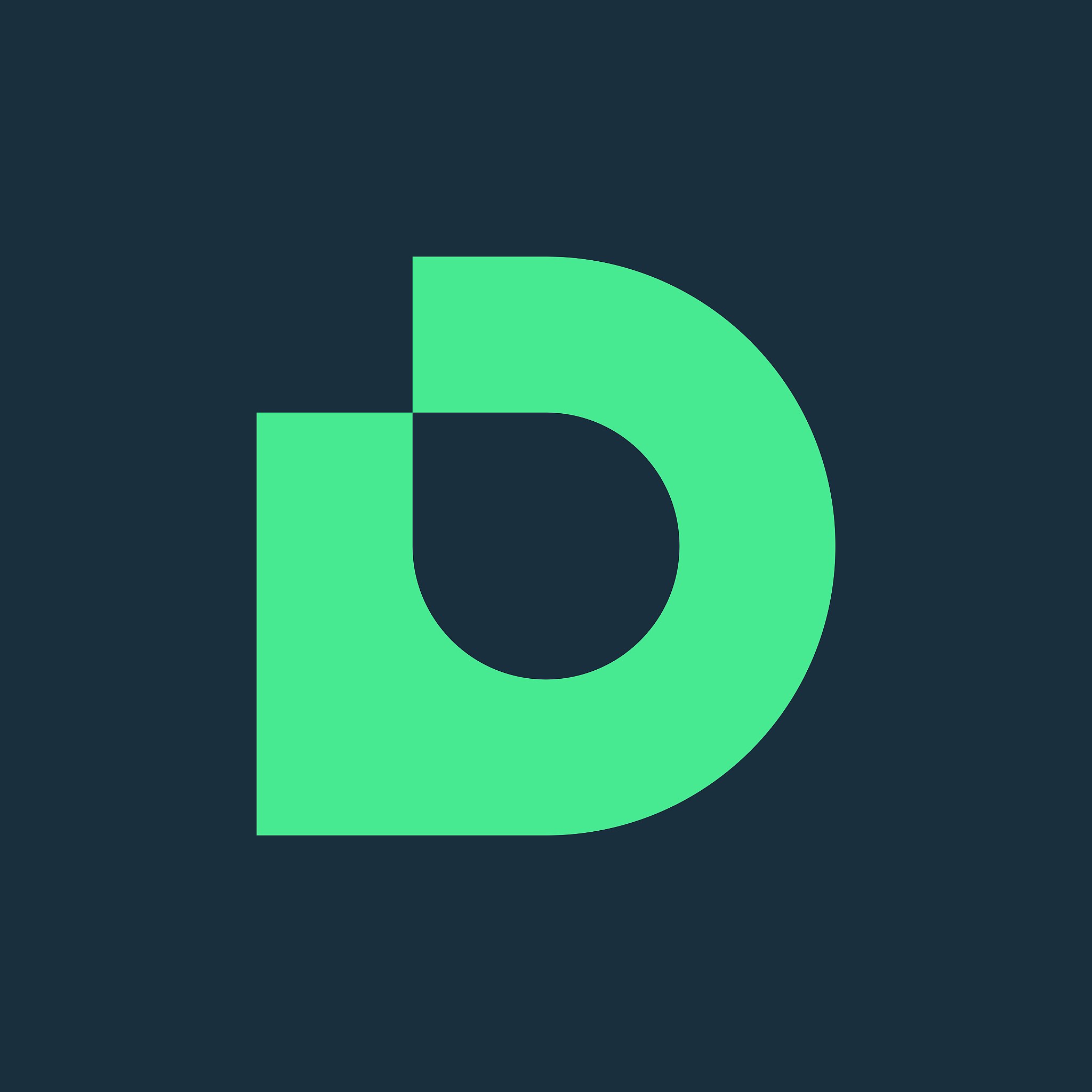 letter d logo