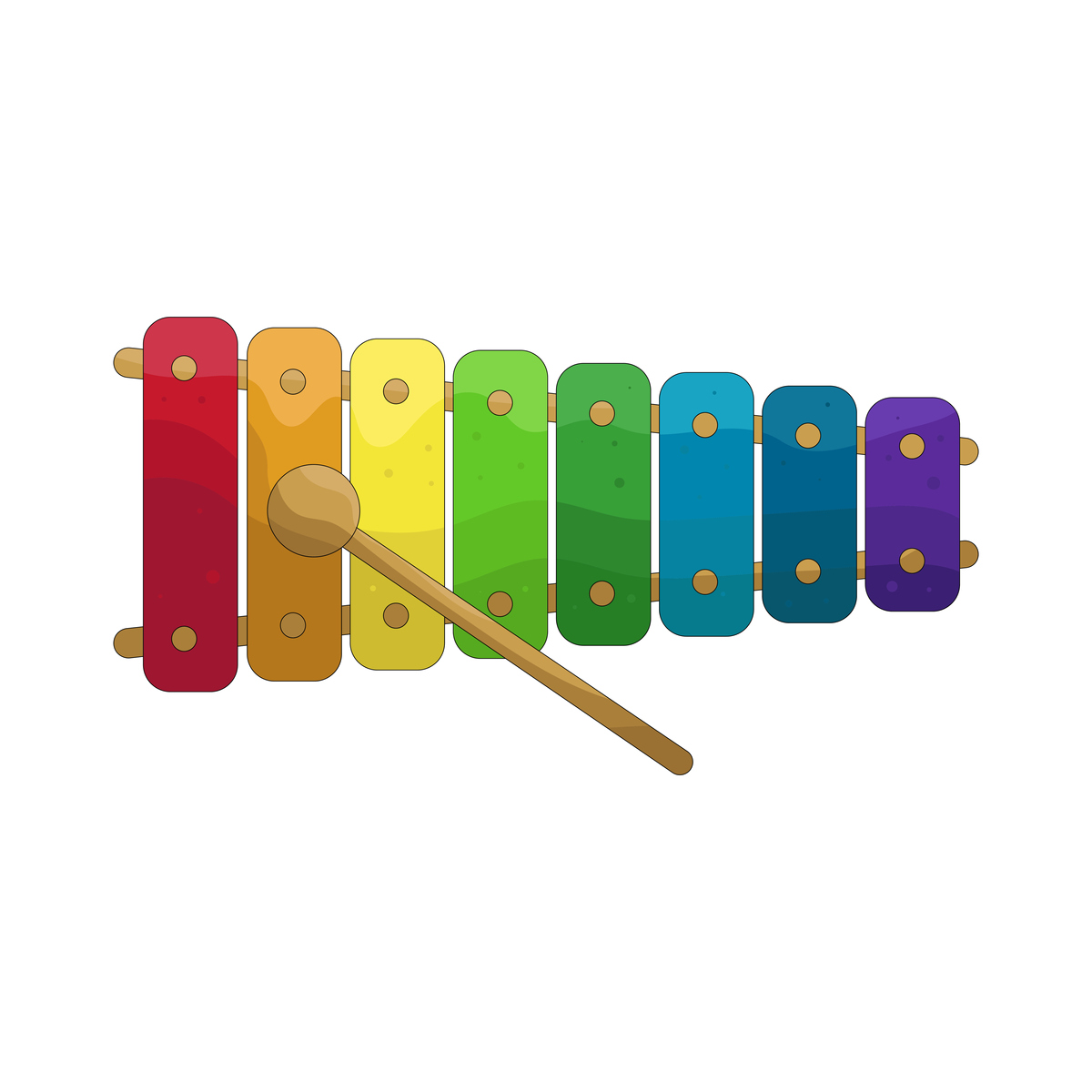 幼儿音乐游戏：找音符，锻炼听音和反应能力