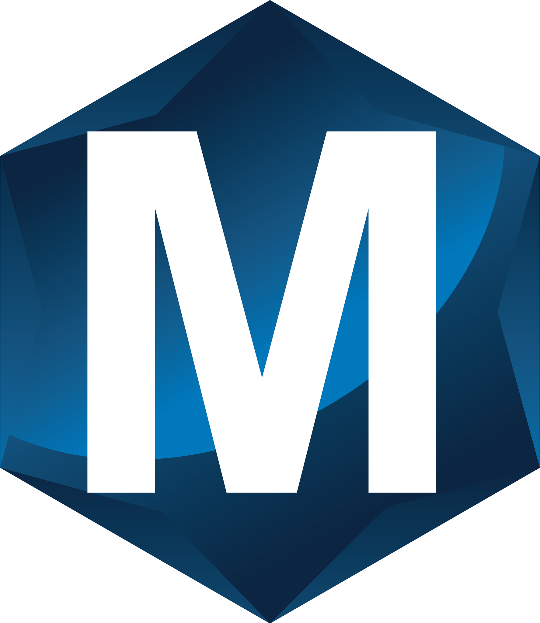 modern letter m