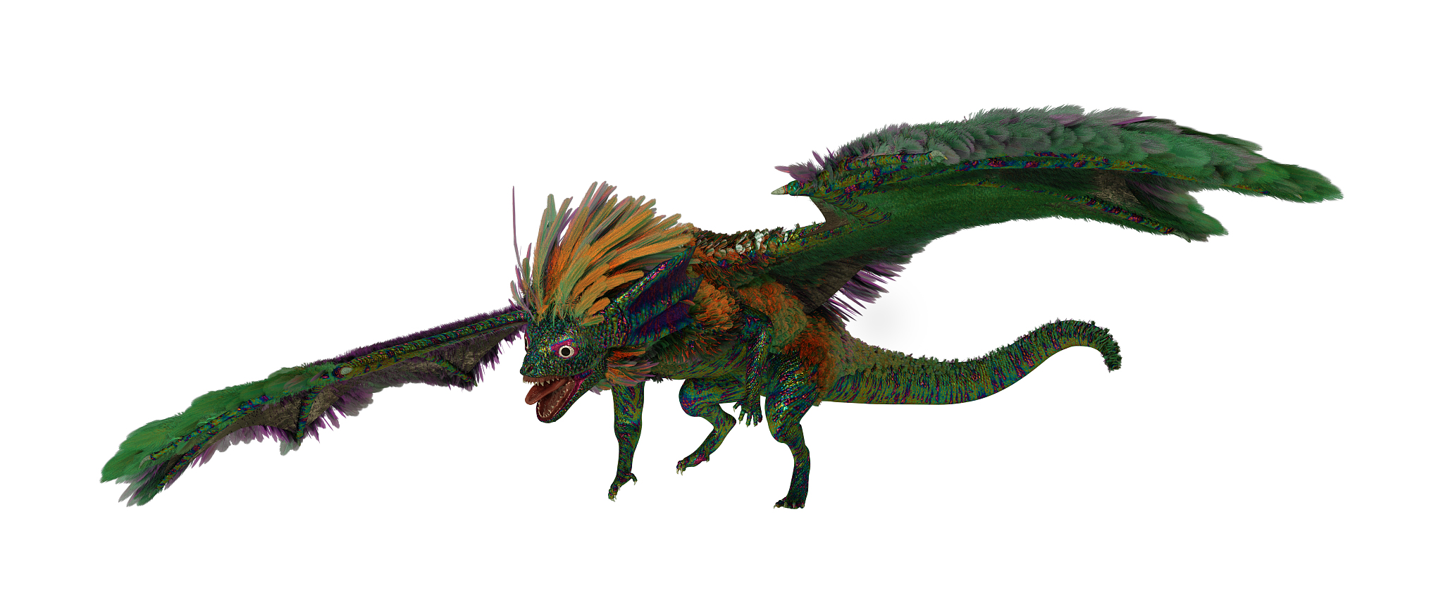 3d dragon fantasy illustration