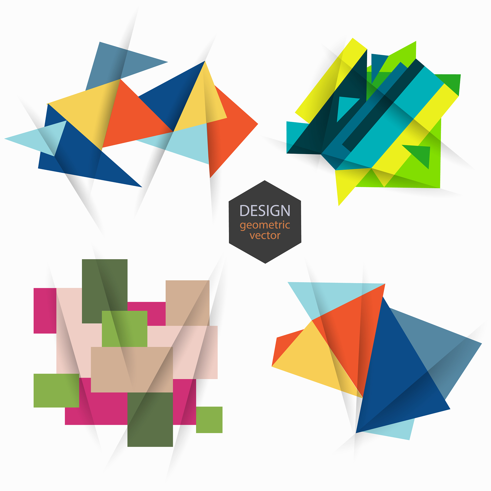 三个三角形和一个箭头形可以拼成什么形状？