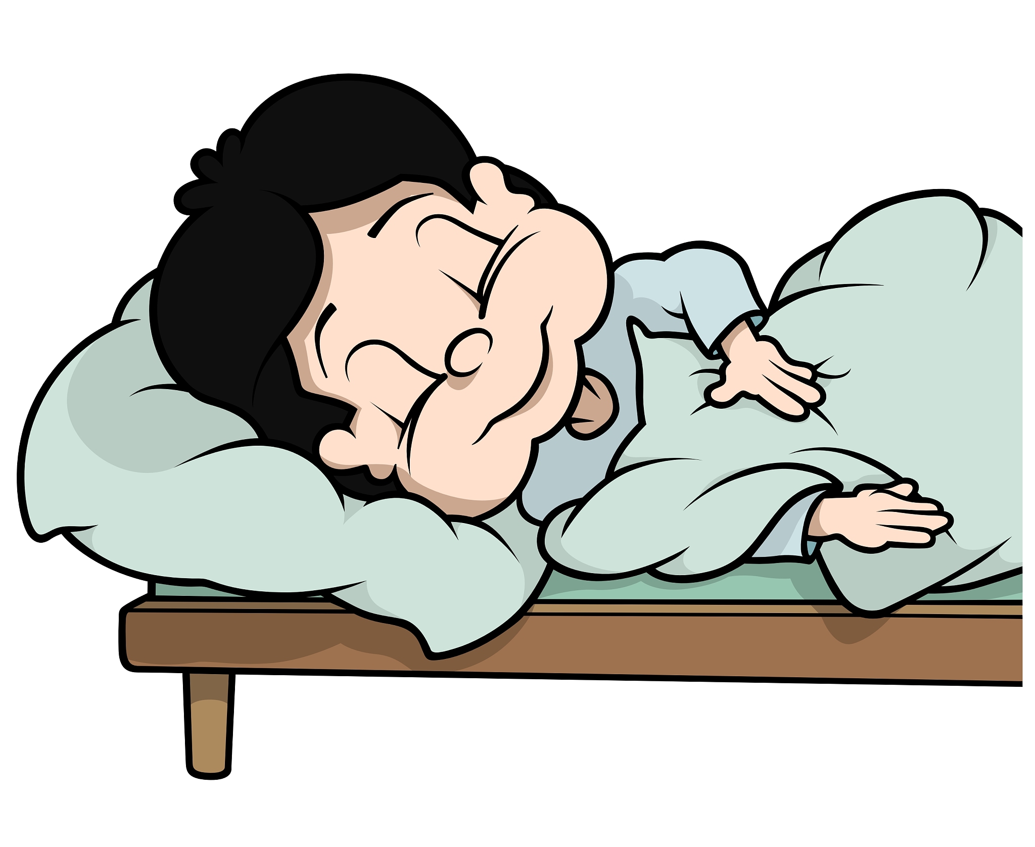 sleeping boy