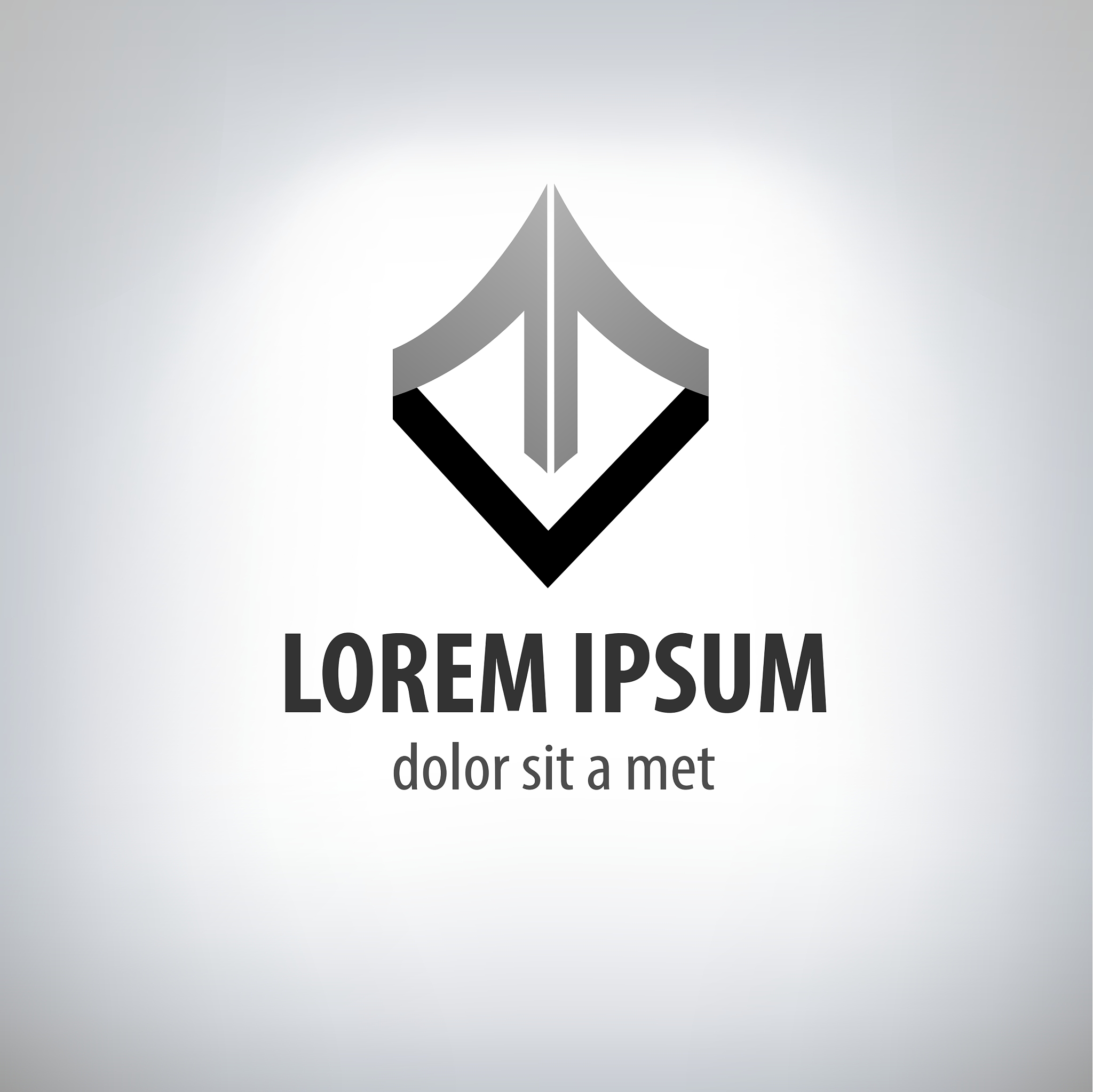 abstract logo design template