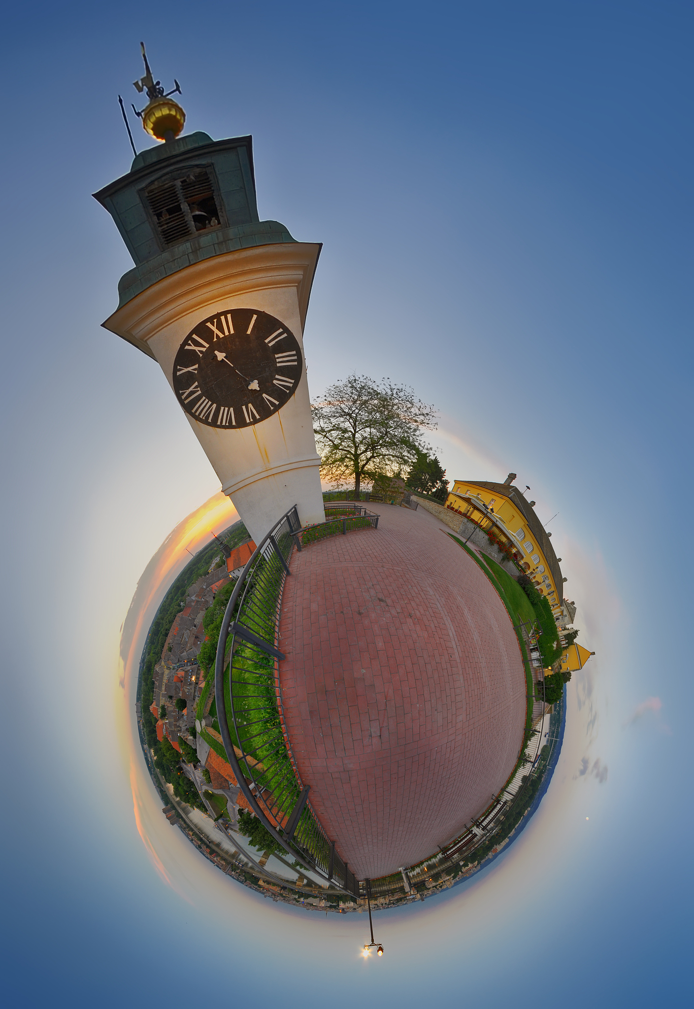clock tower planet