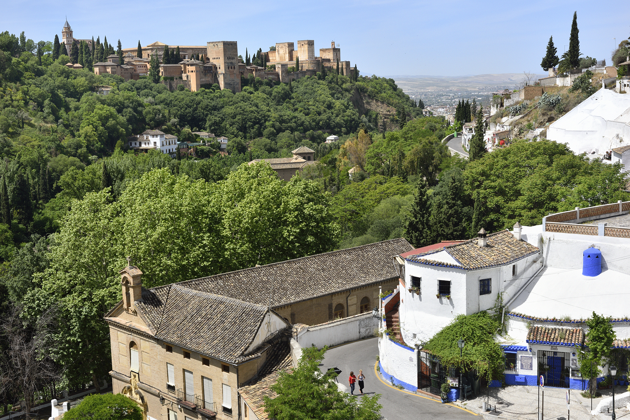 spain, andalusia, granada, world heritage site, sacromonte distr