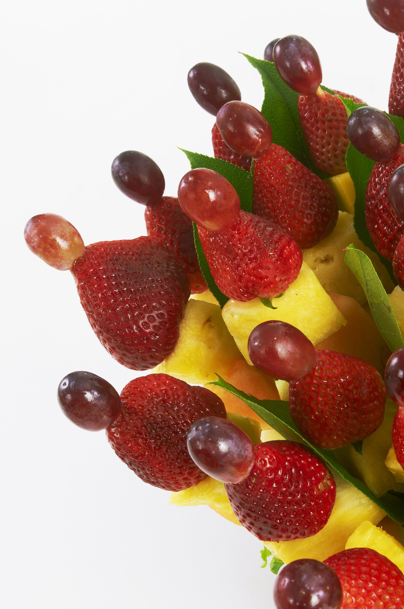 fresh fruit kabob bouquet