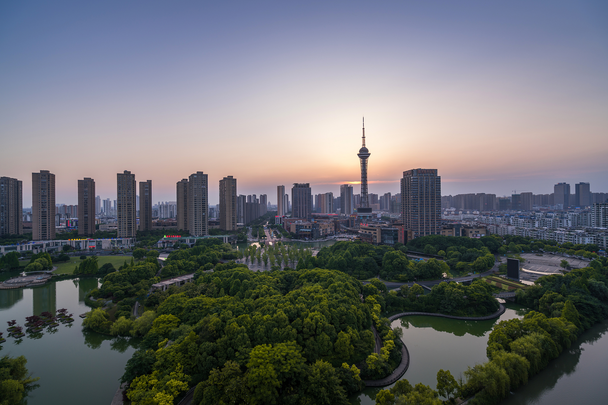 常州城市风光图