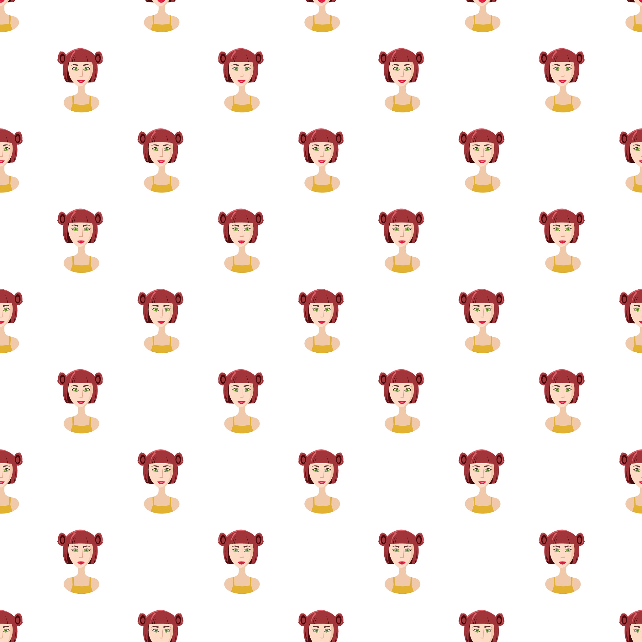 怎么用英文表达：她经常扎一个马尾辫