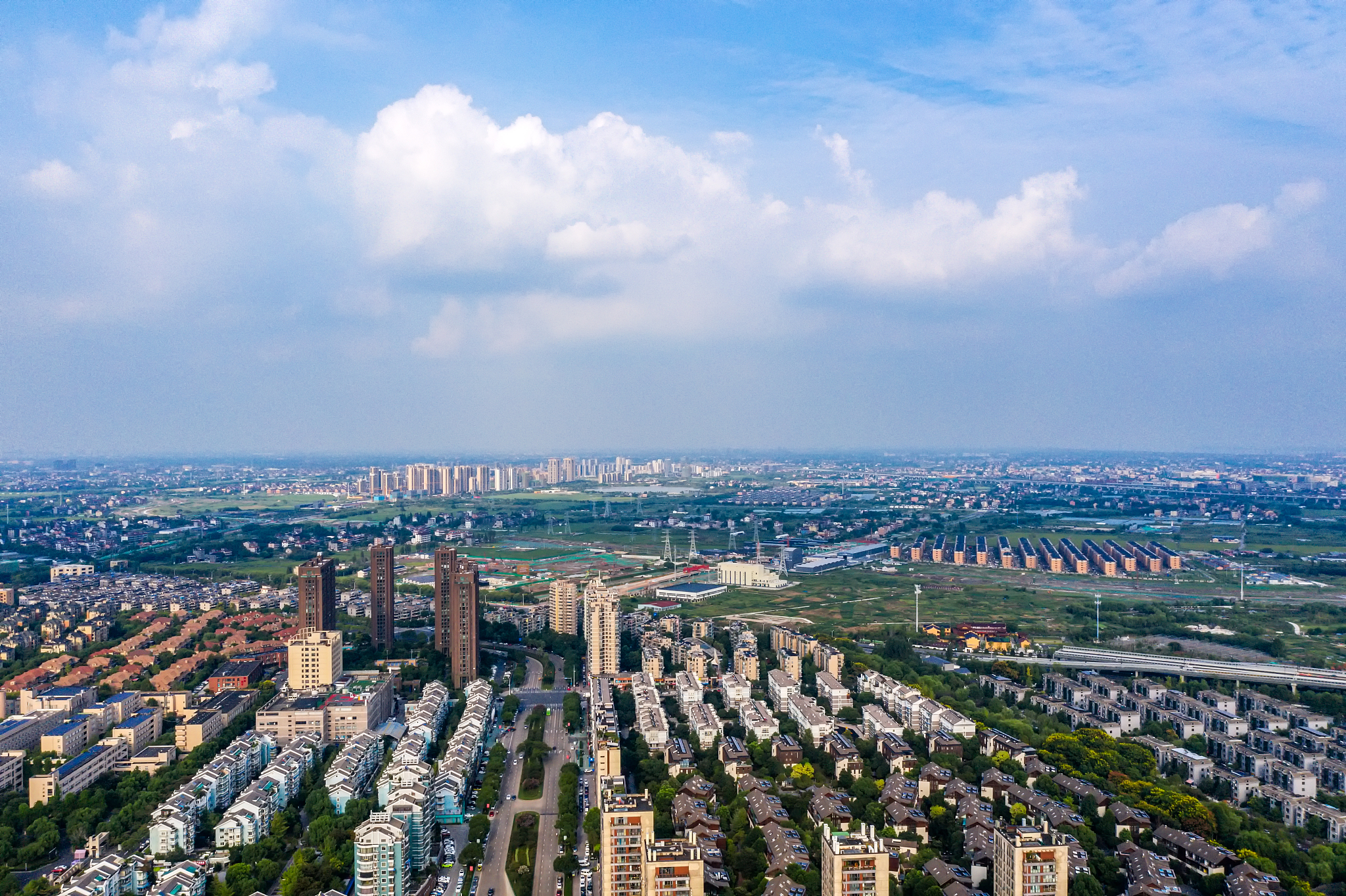 余杭临平城市风光