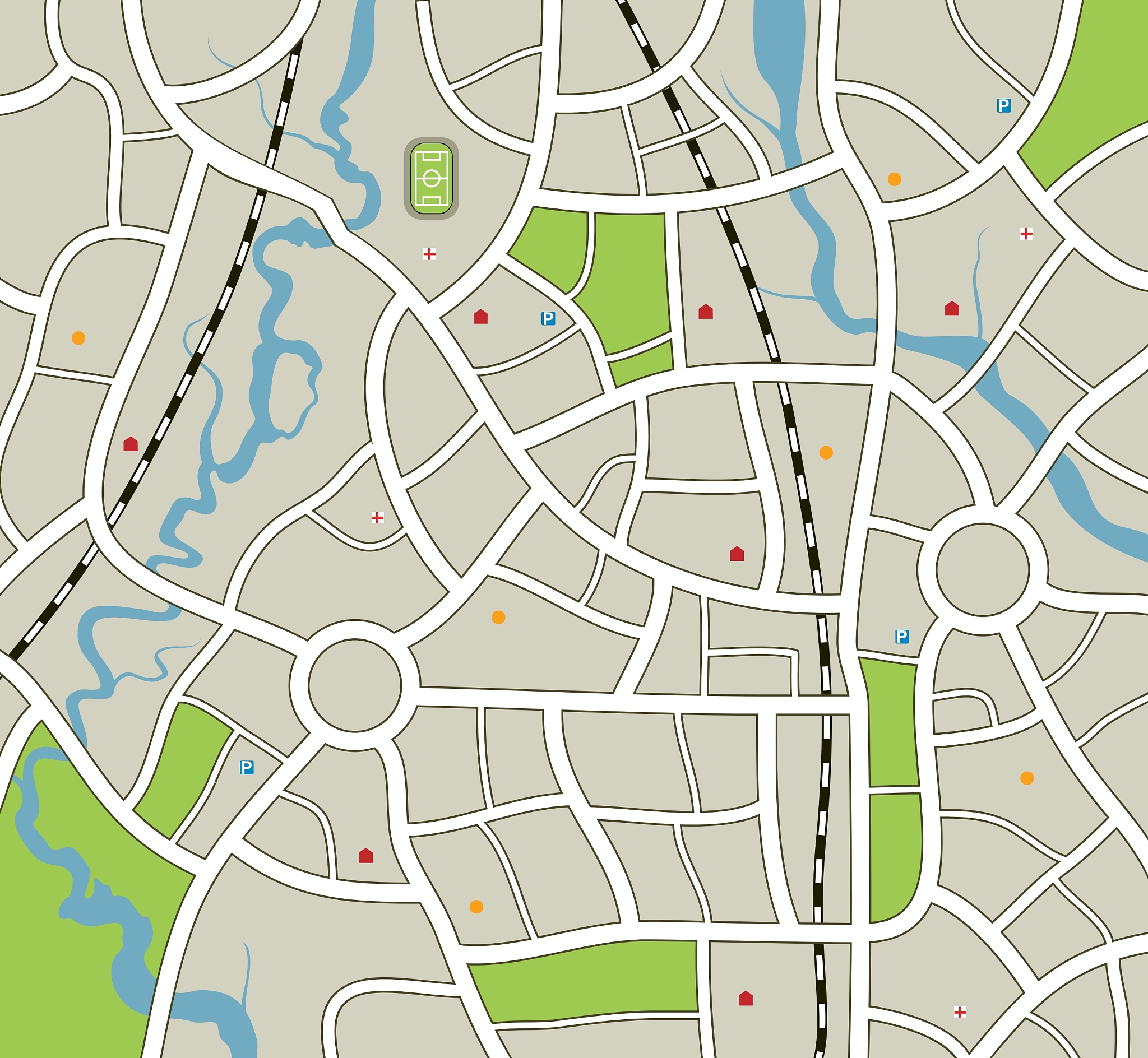 city map