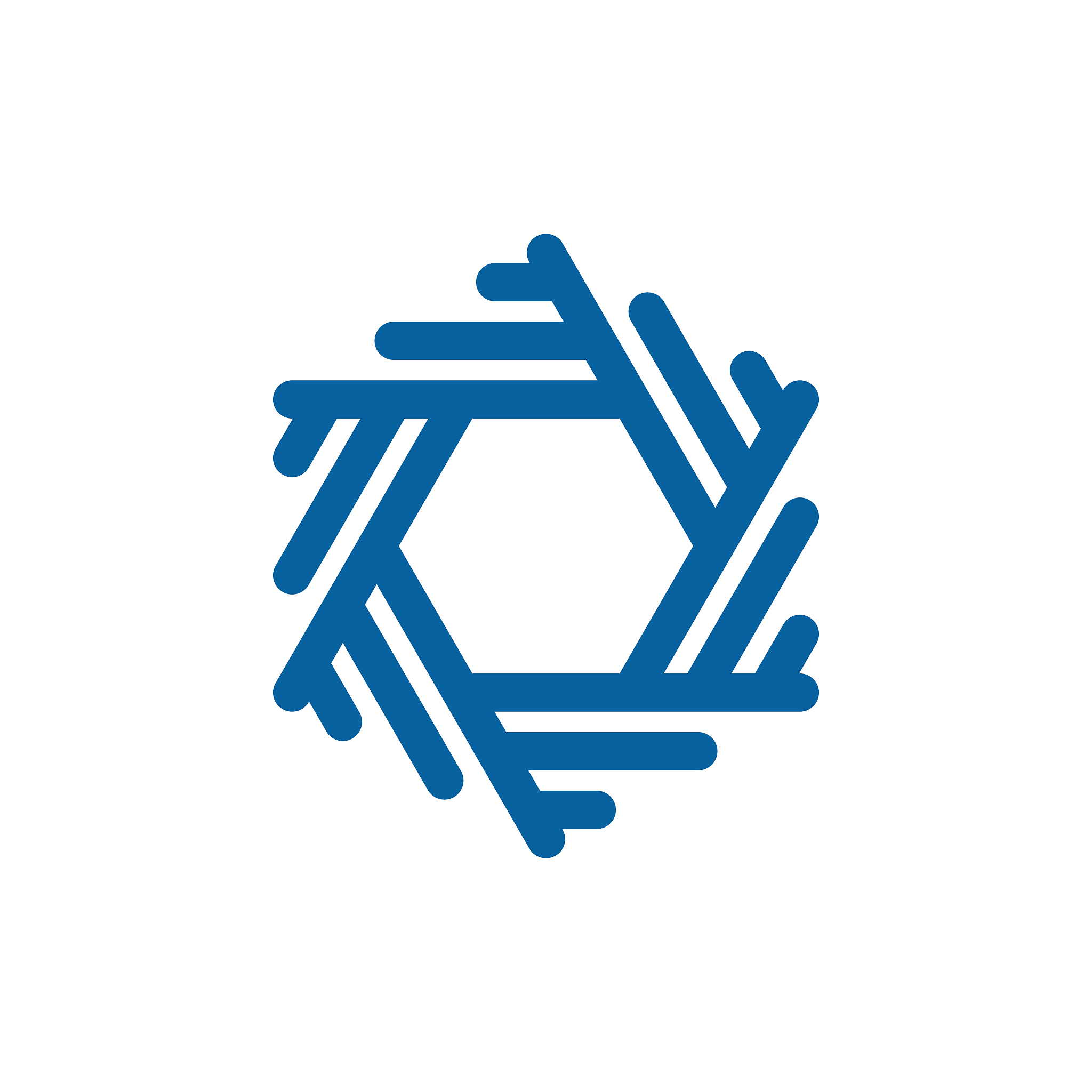 unique new geometric design icon symbol