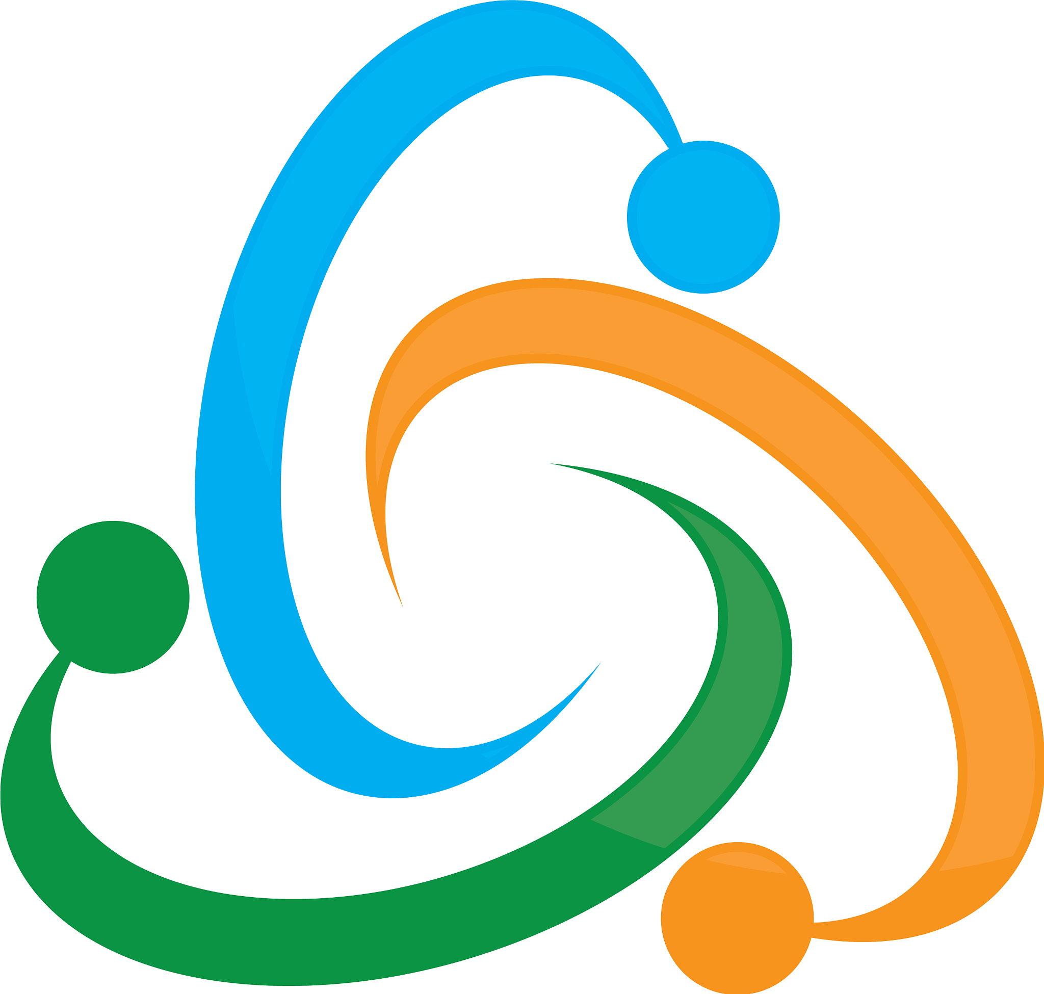 circle colored abstract logo image