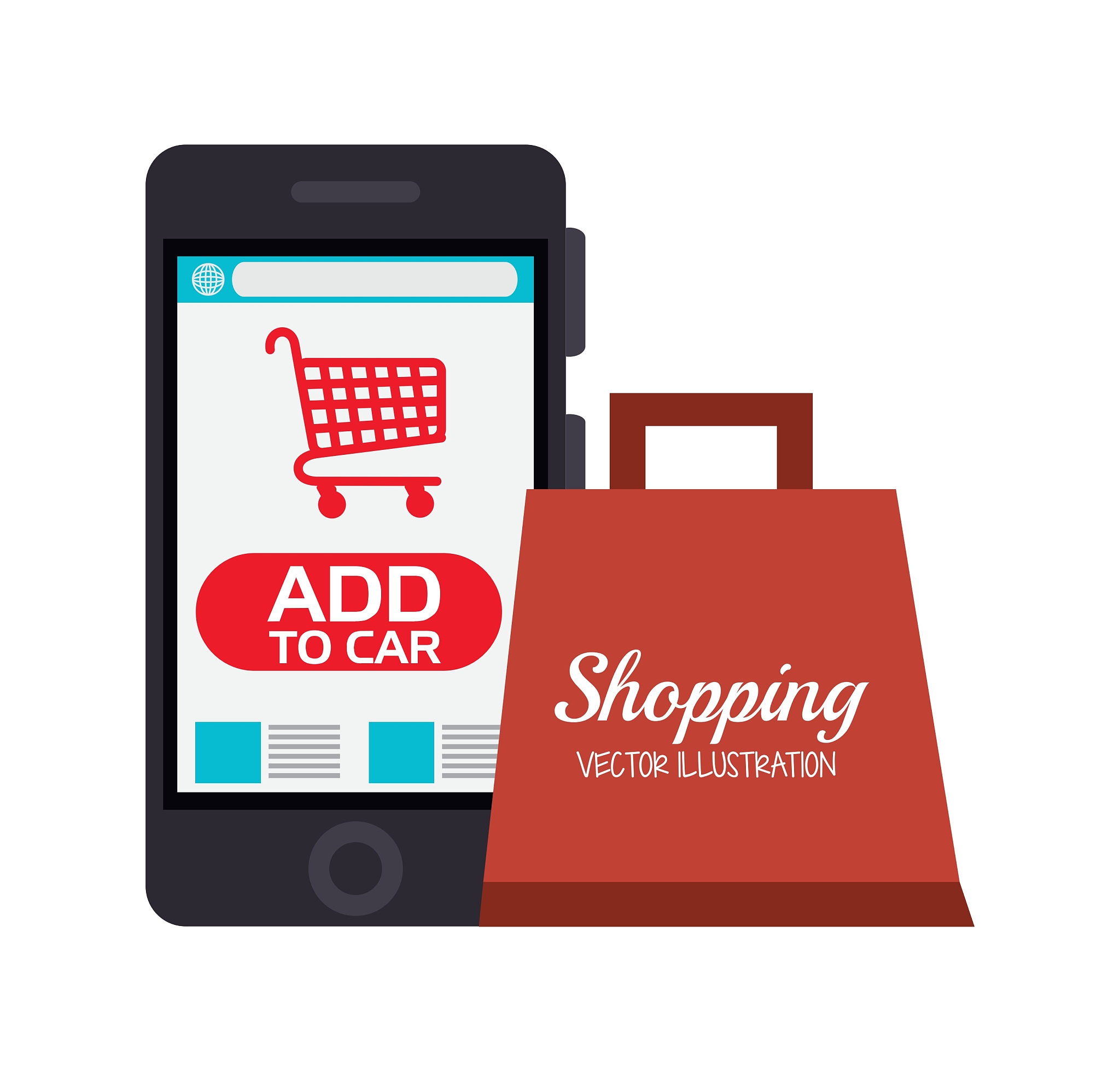 shopping online design