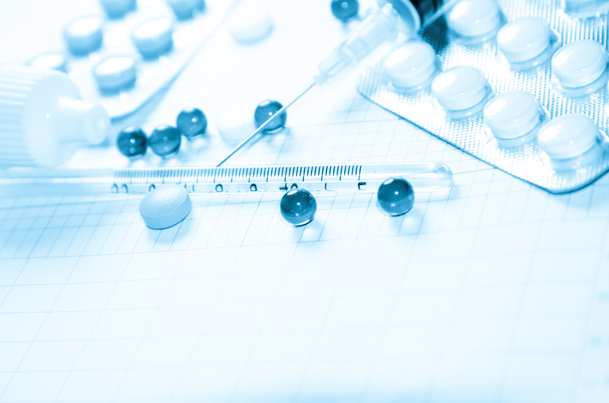 medical background pill temperature gauge  syringe