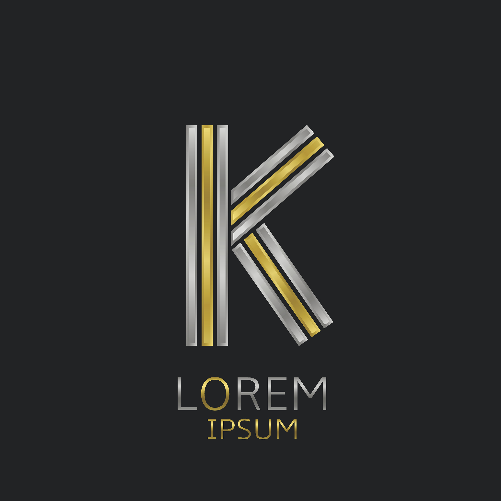 letter k logo
