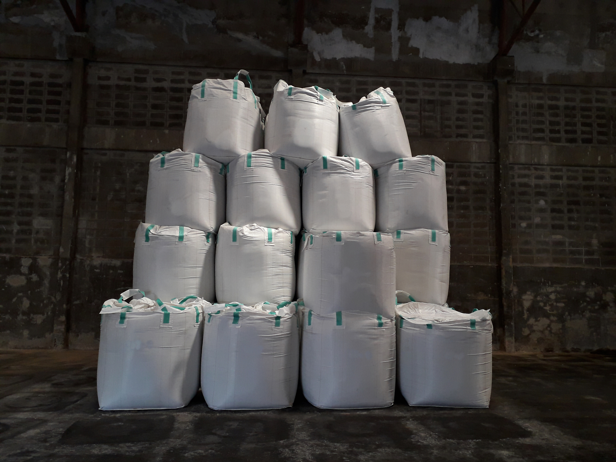 stock pile jumbo-bag.