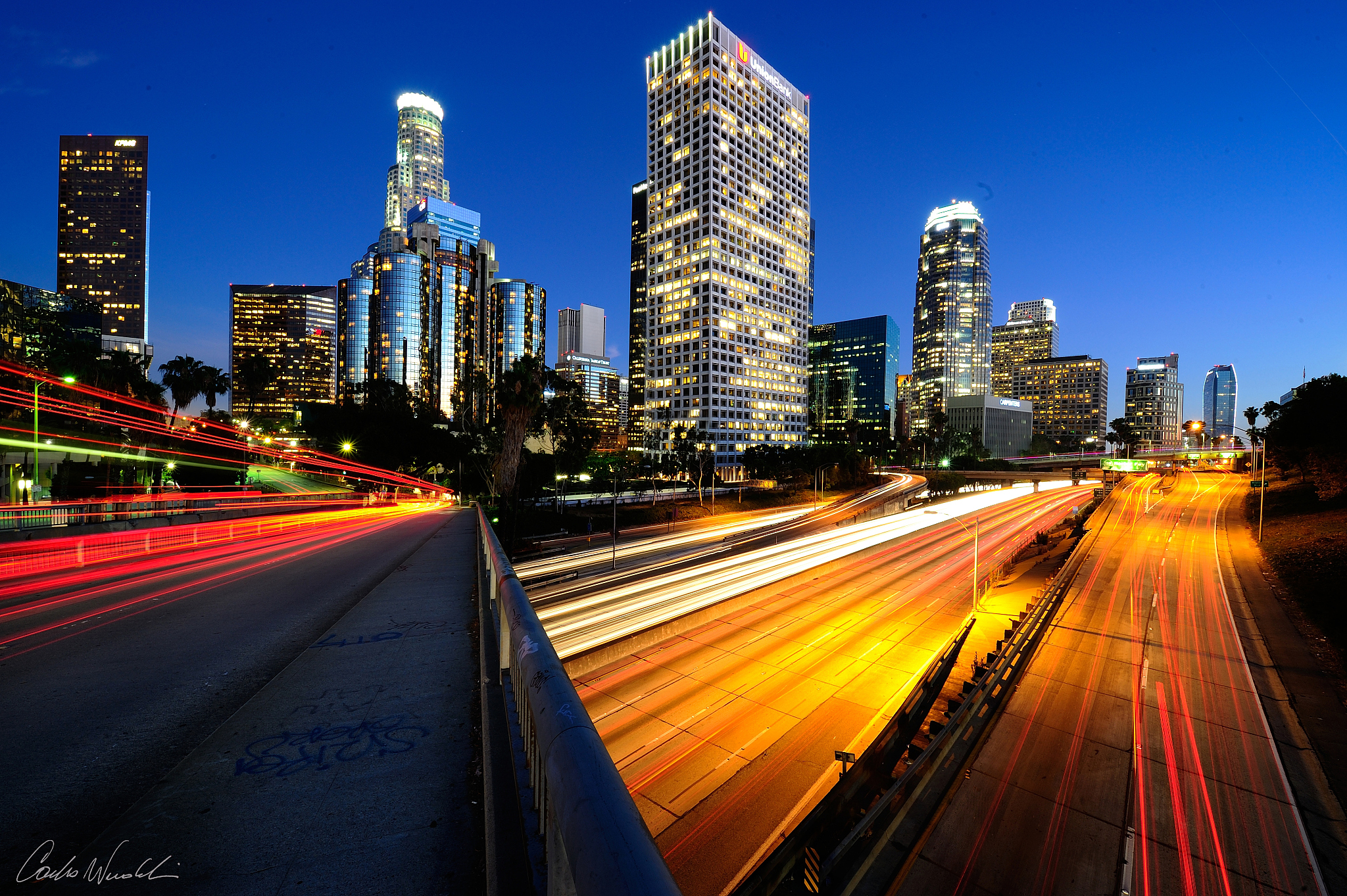 北京到洛杉矶距离 - 直线距离约 10961 公里