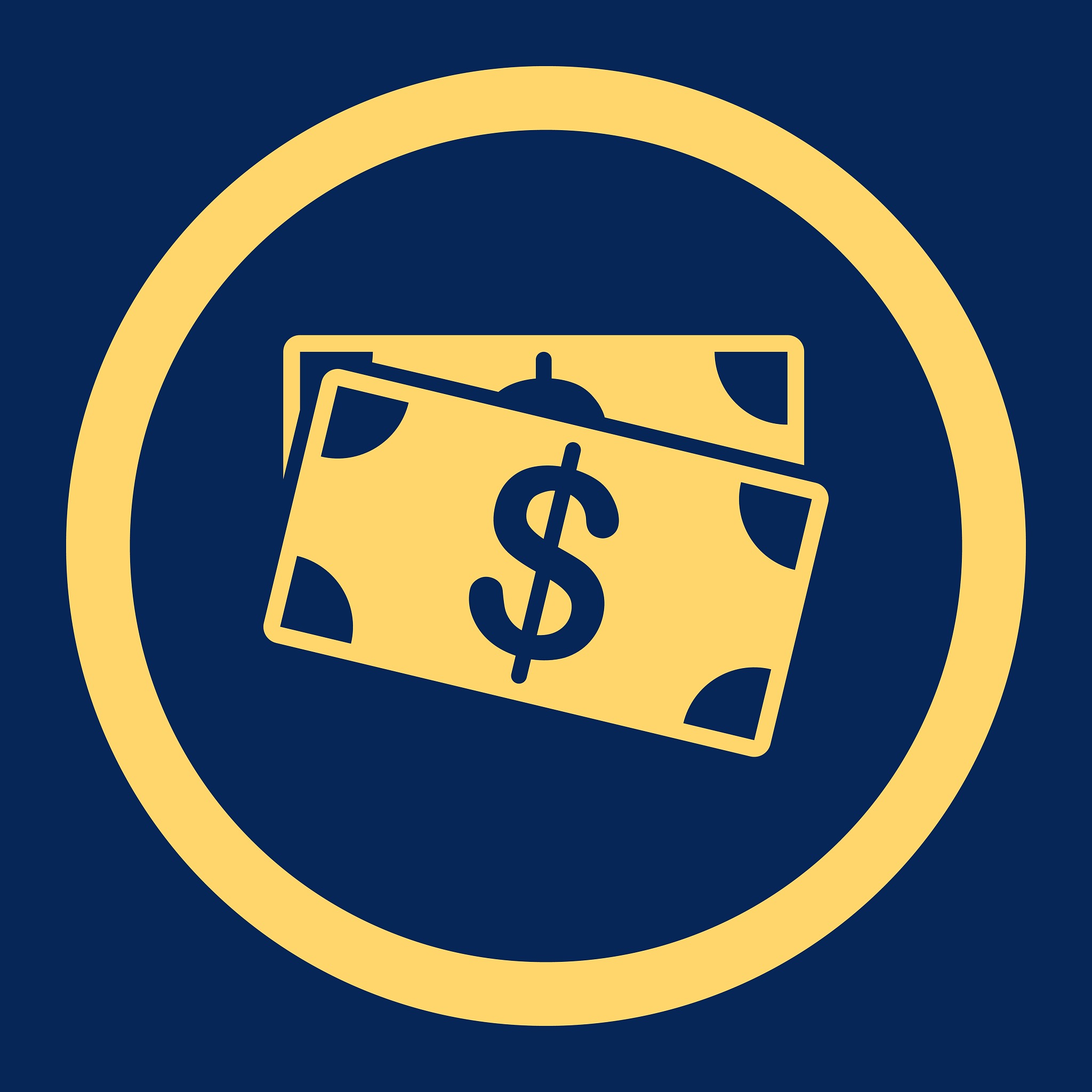 dollar banknotes icon