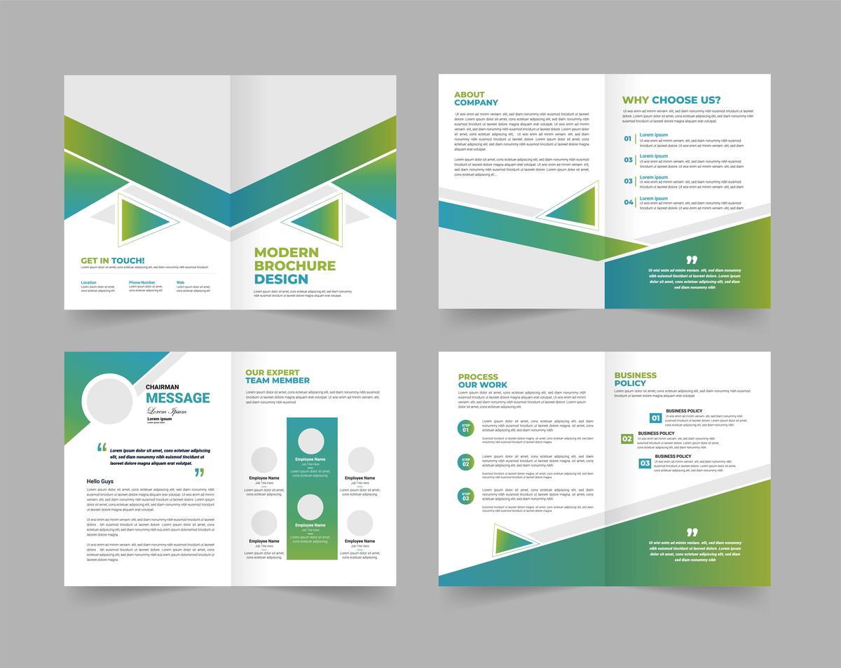 档案数字化公司宣传册设计: 吸引客户的利器