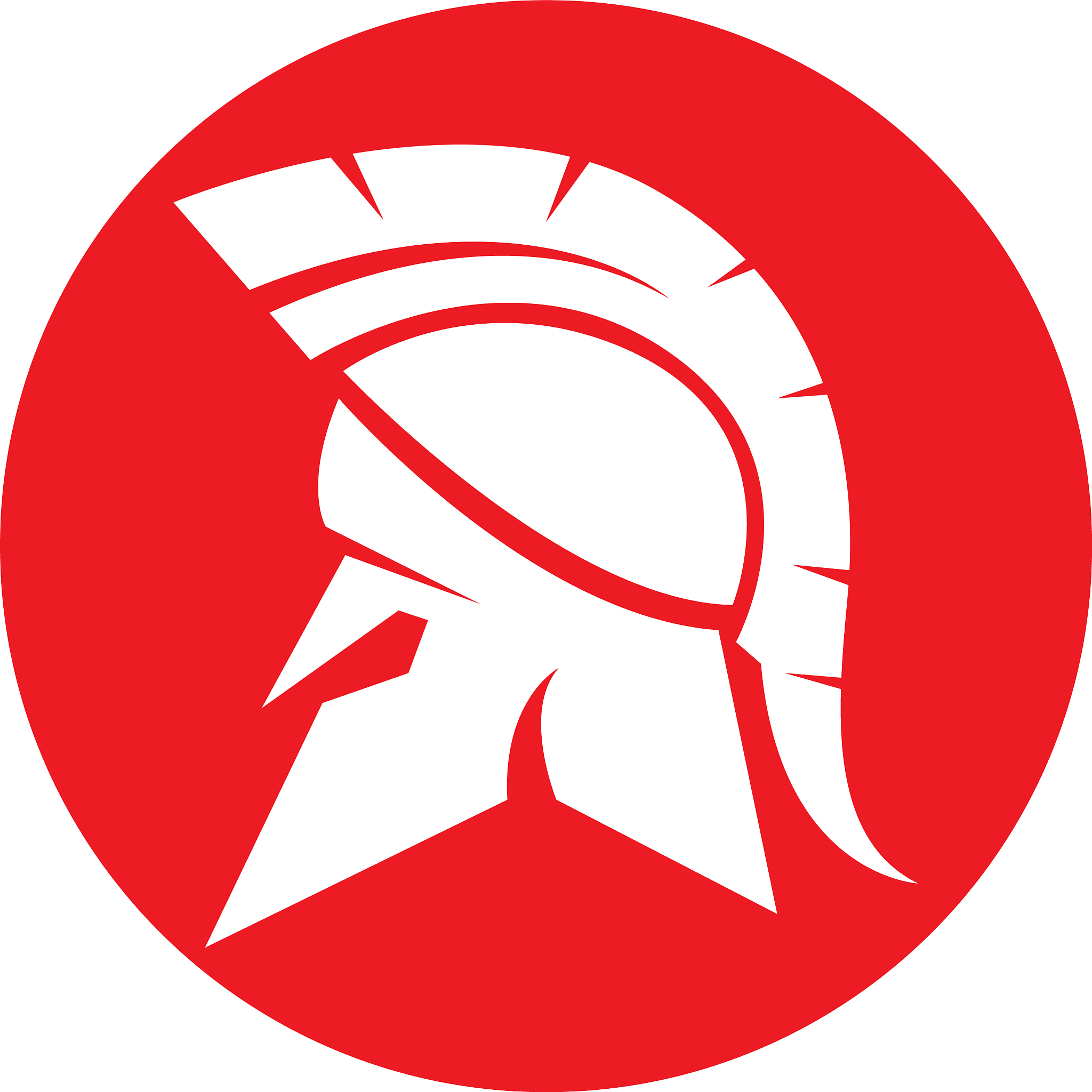 spartan helmet logo template