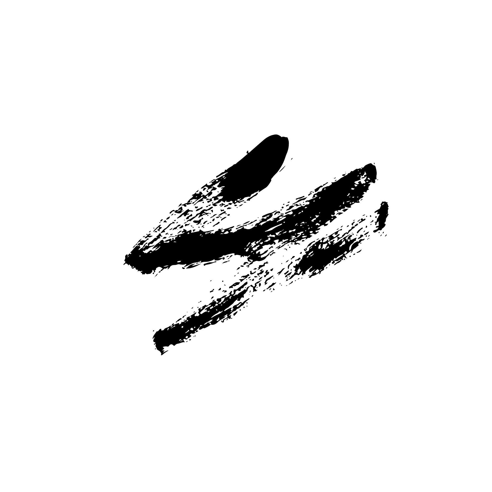 line paint with texture. vector isolated illustration.