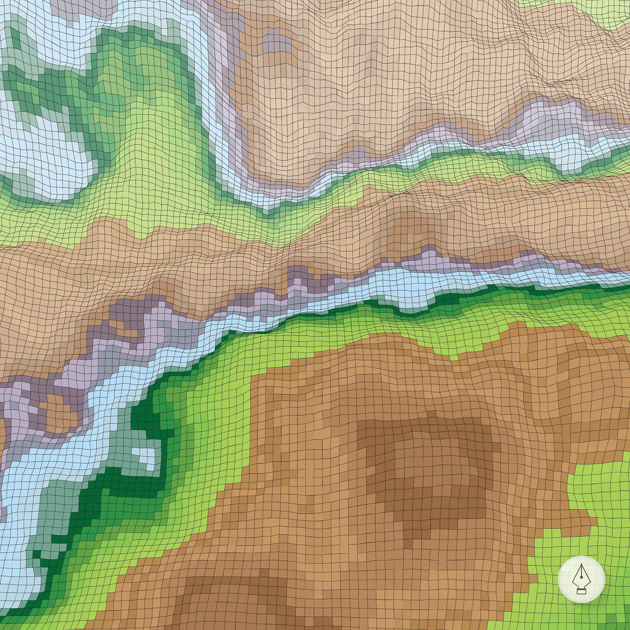 如何用ArcGIS绘制20Ma的古地理图