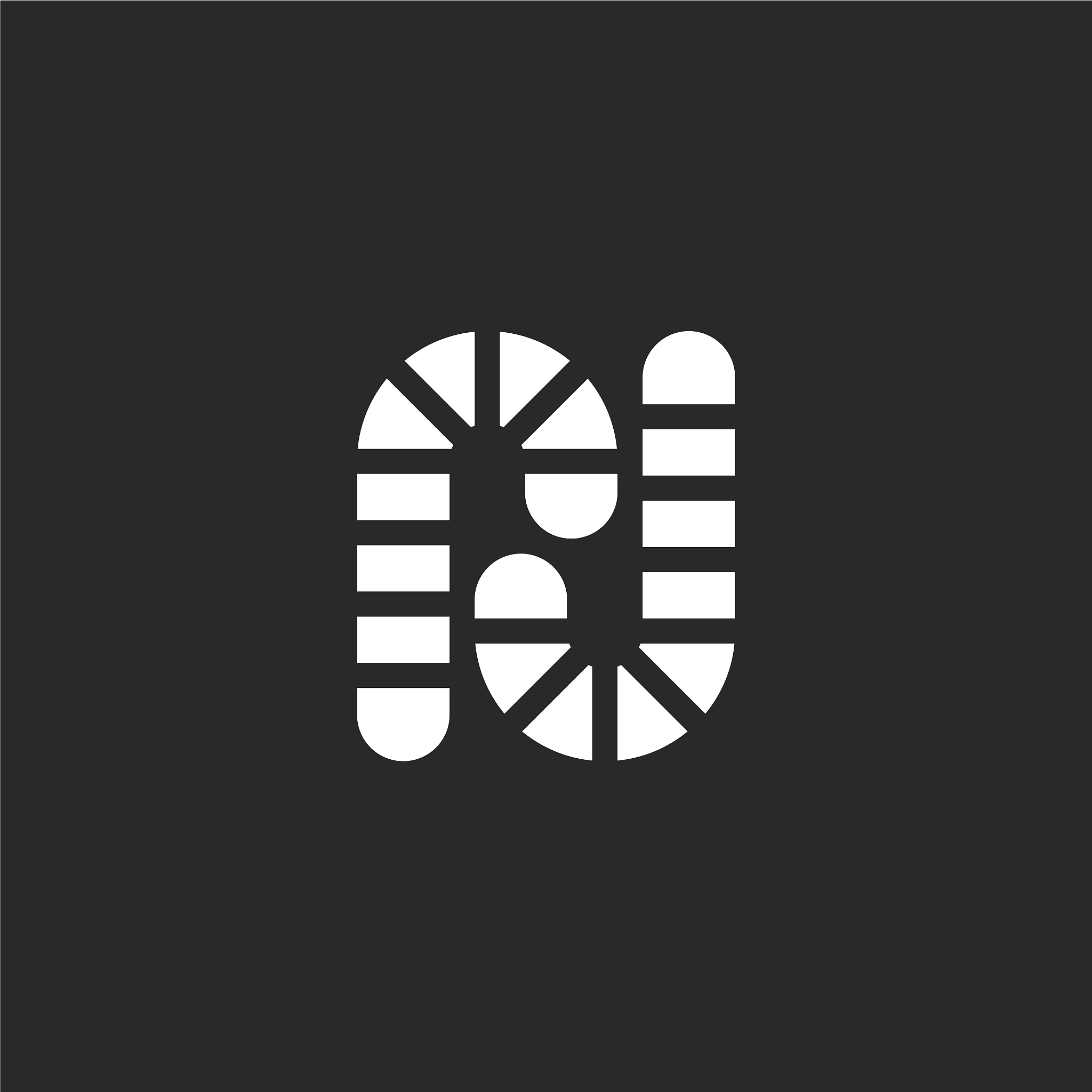 candy cane icon. filled candy cane icon for website design and m