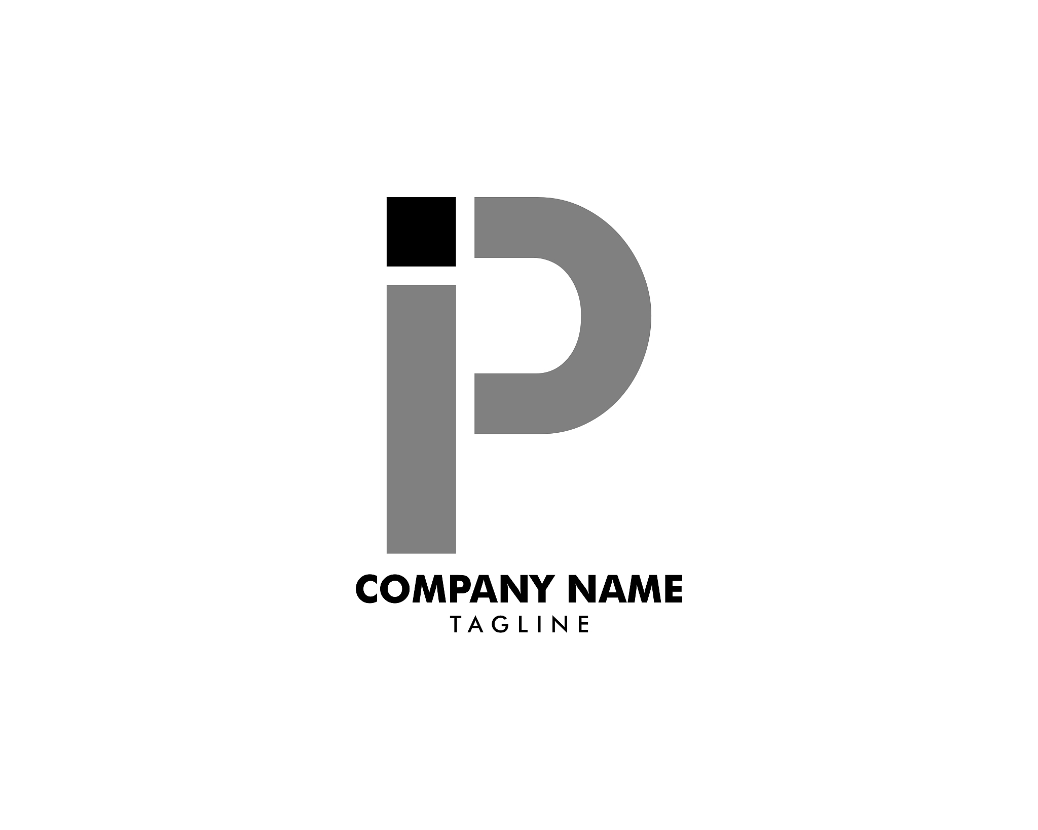 initial letter ip   template design